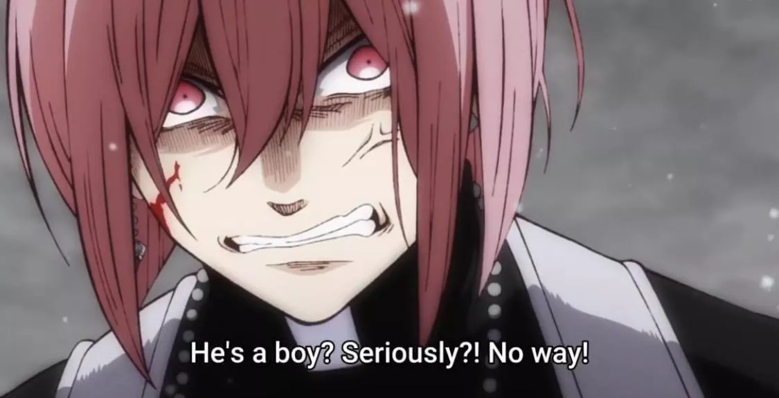 To the person who said this astolfo(vanitas) doesn’t mind being called feminine