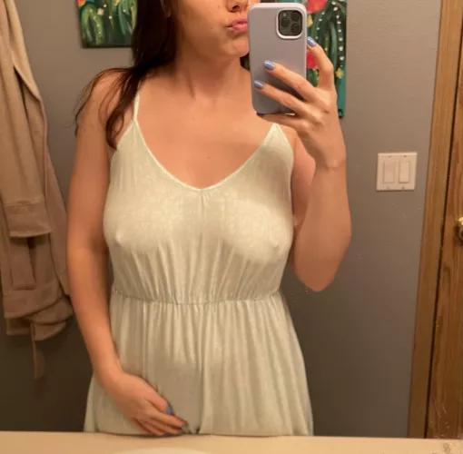 Today is a no bra day. What do you think?