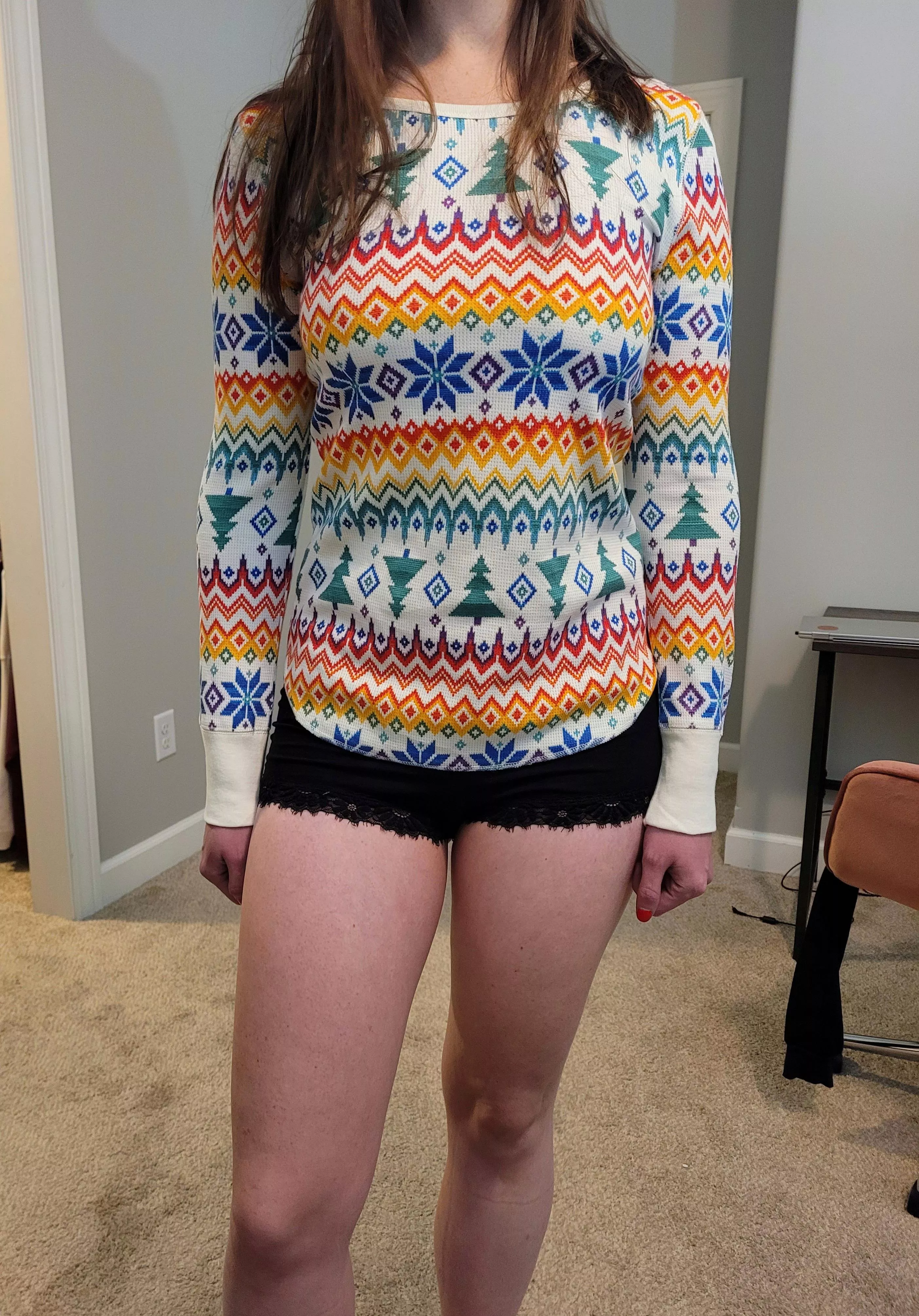 Today is Ugly Christmas Sweater Day! 12/17. [F]