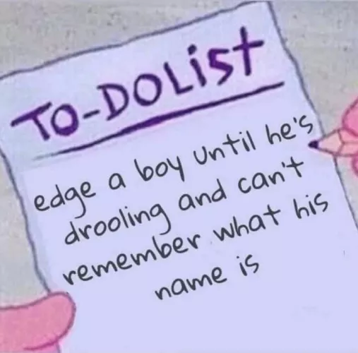 To-do list