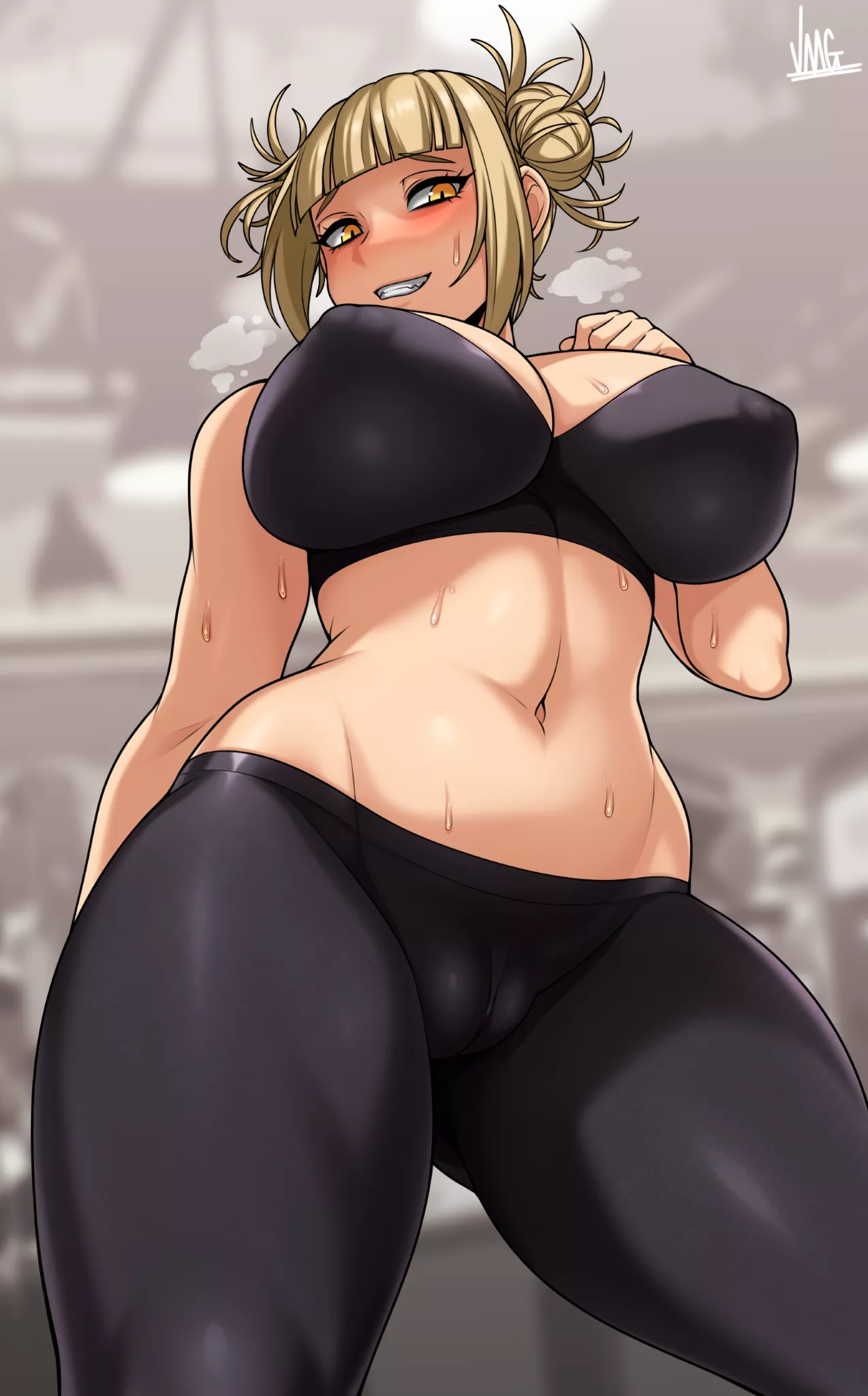 Toga after a tough workout (JMG PartyBean) [My Hero Academia]