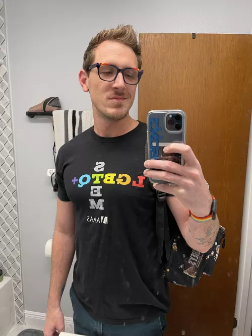 Tomorrow is Orlando Pride, made sure to represent my fellow LGBTQ+ STEM educators in my Chemistry lecture today! Tomorrow is Orlando Pride, made sure to represent my fellow LGBTQ+ STEM educators in my Chemistry lecture today!
