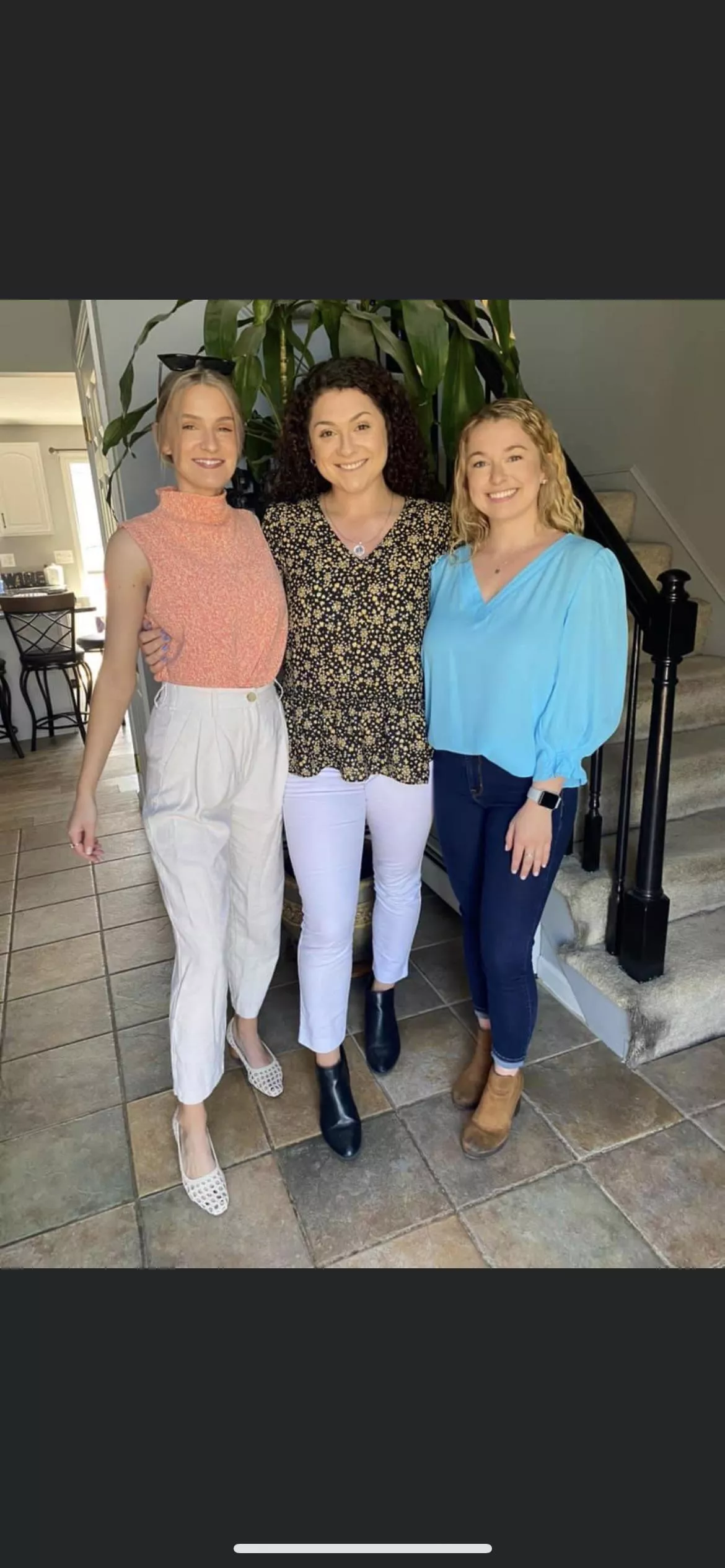 Too bad they are hiding their bodies, they are all sexy