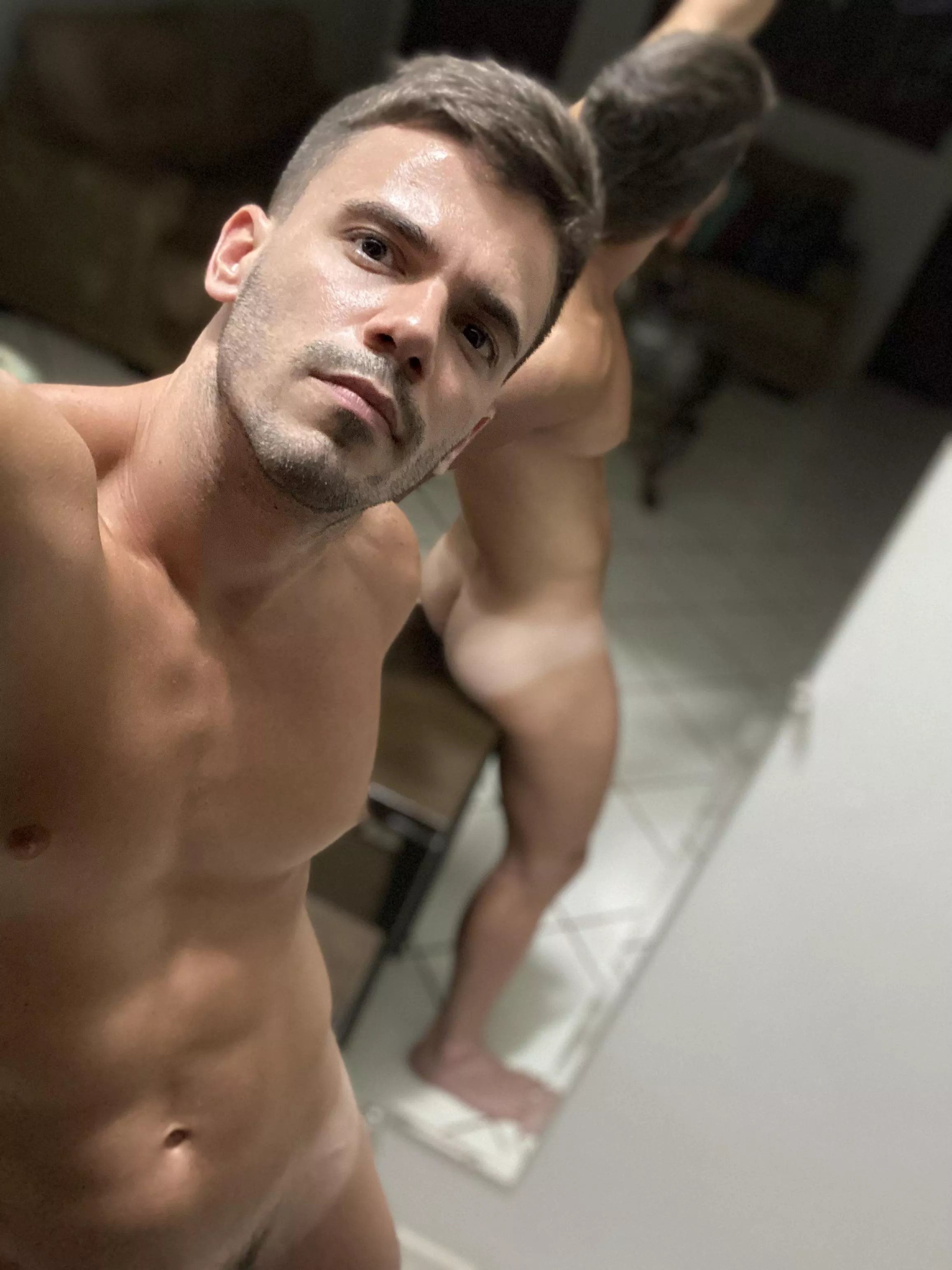 Too big to sit properly.