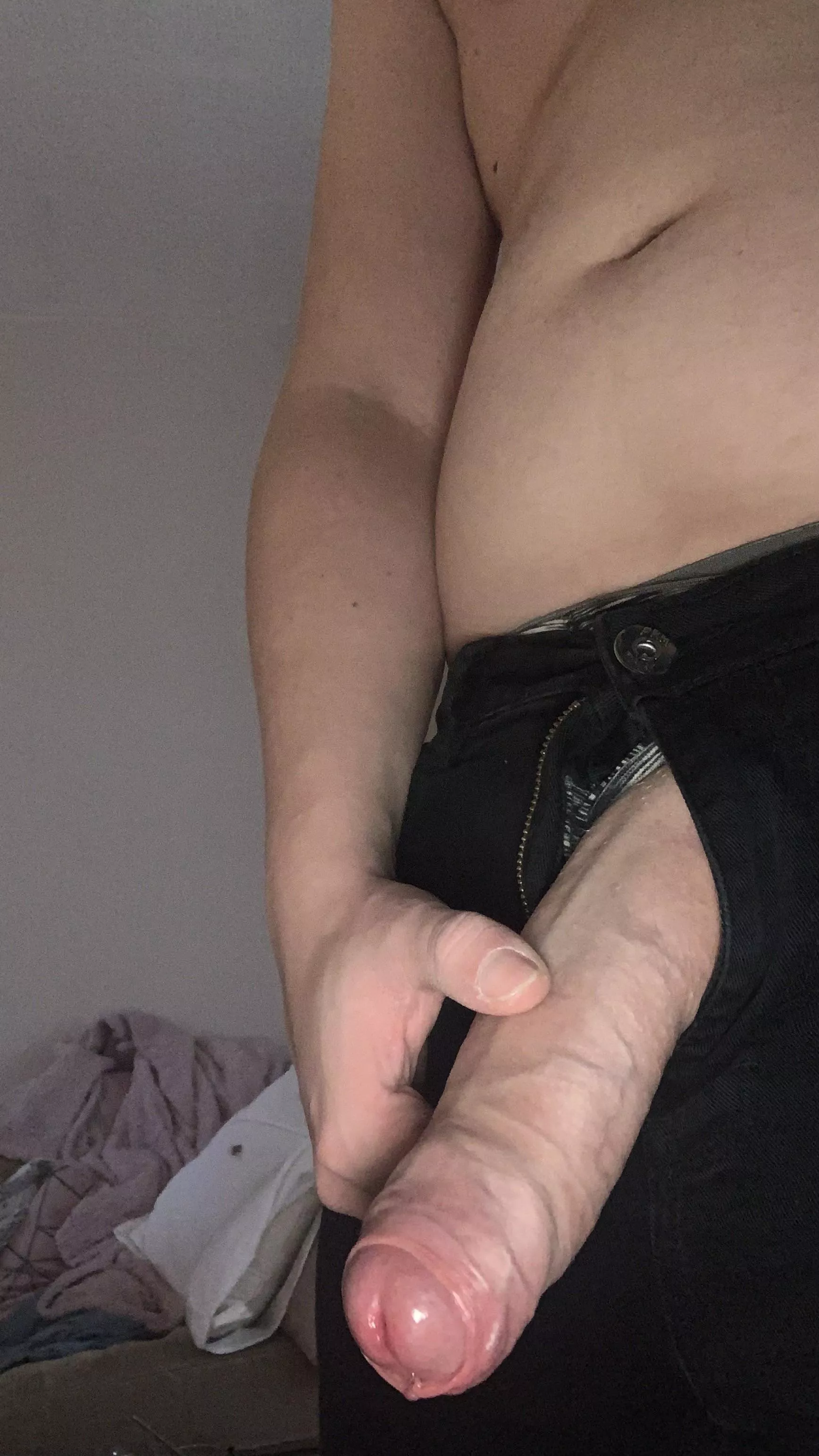 Too cold to take my pants off Too cold to take my pants off