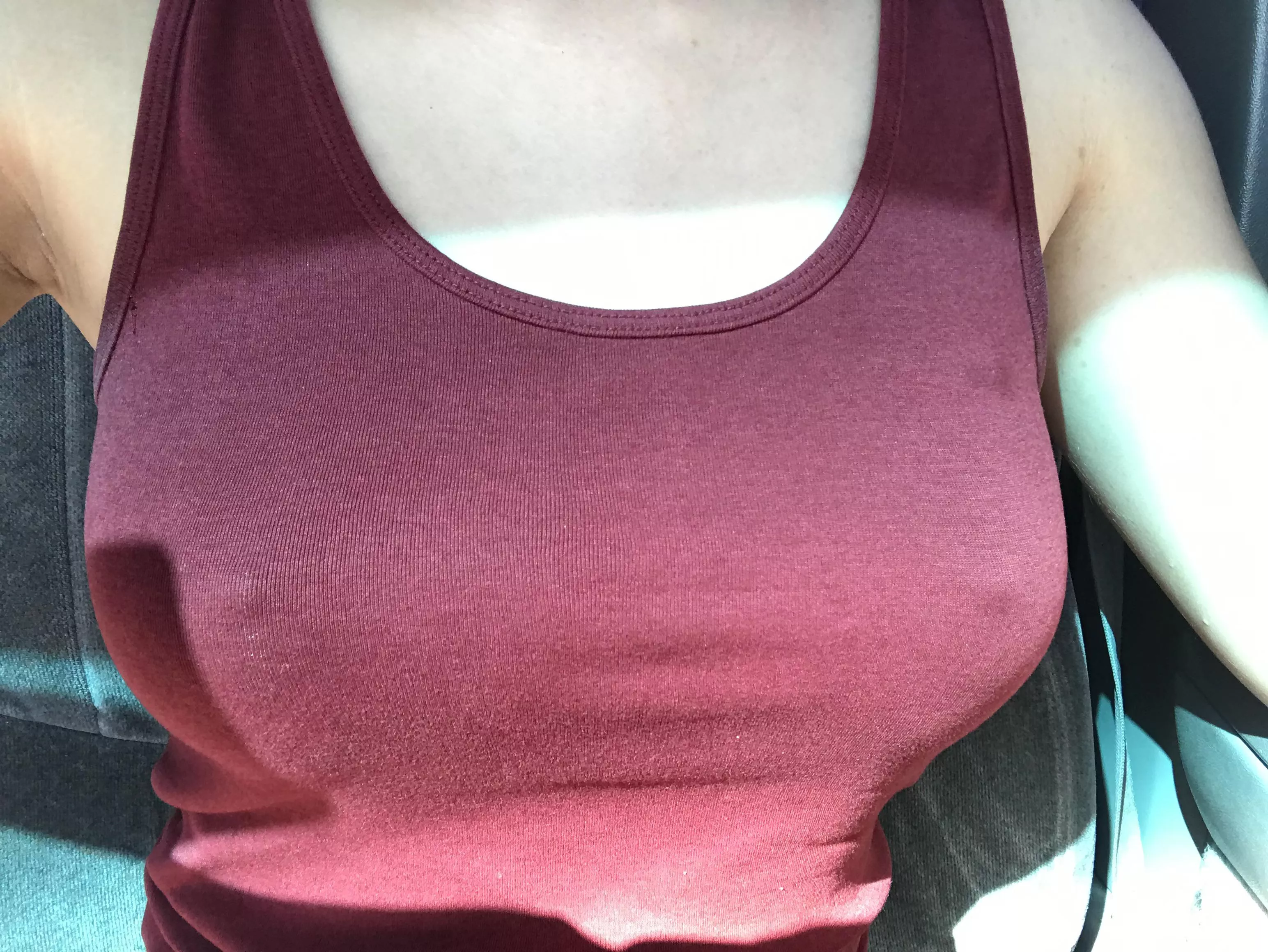Too hot in AZ to be wearing a bra Too hot in AZ to be wearing a bra