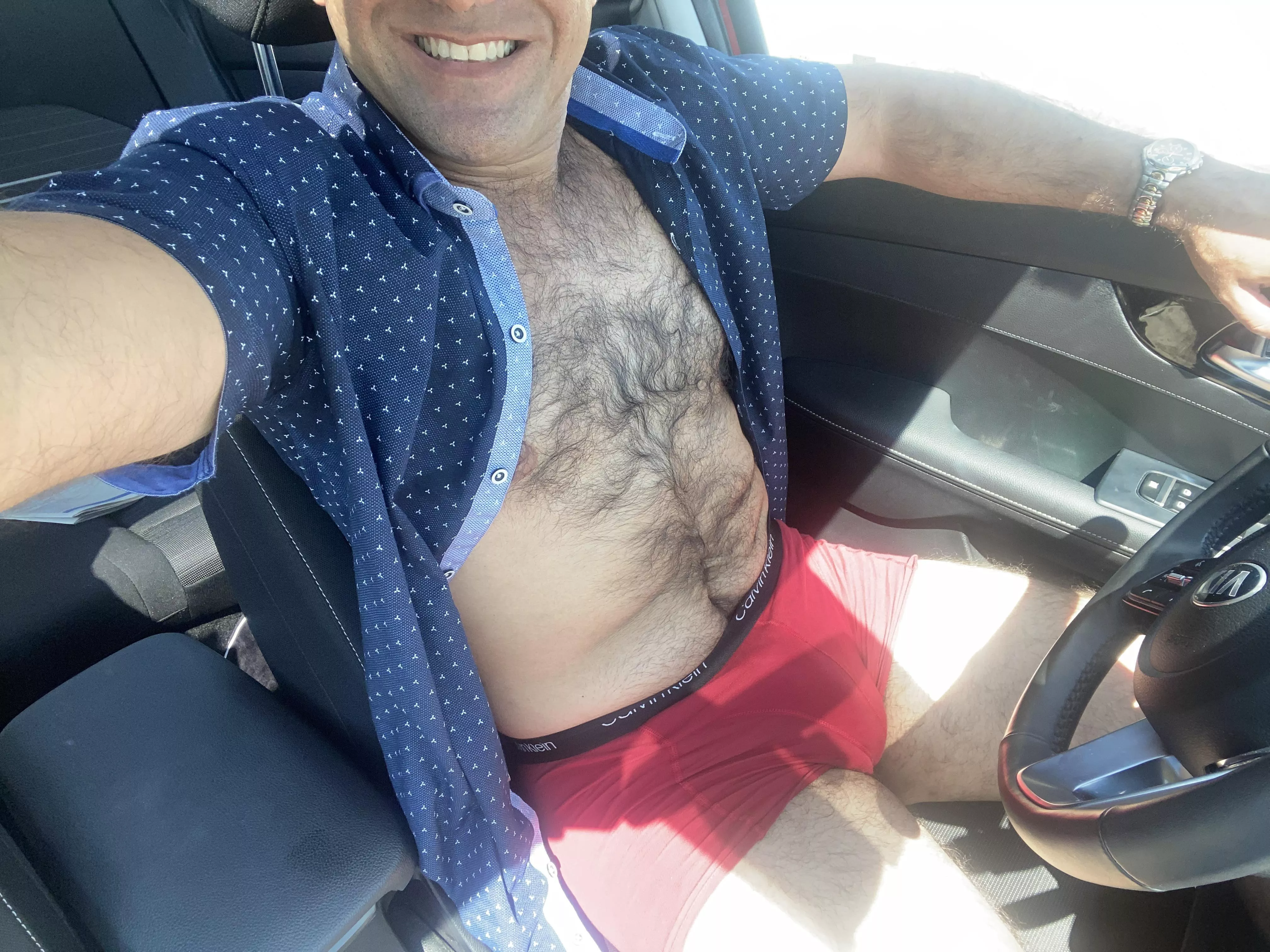 Too hot in here for clothes… Too hot in here for clothes…