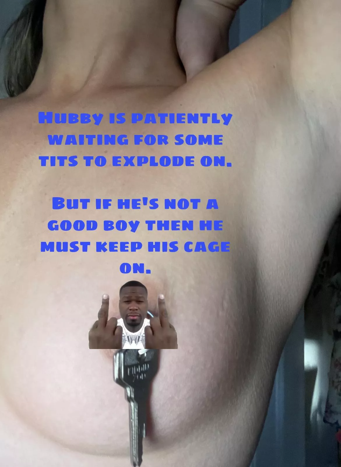 Too much fun teasing him, too much fun posting about it. Too much fun teasing him, too much fun posting about it.