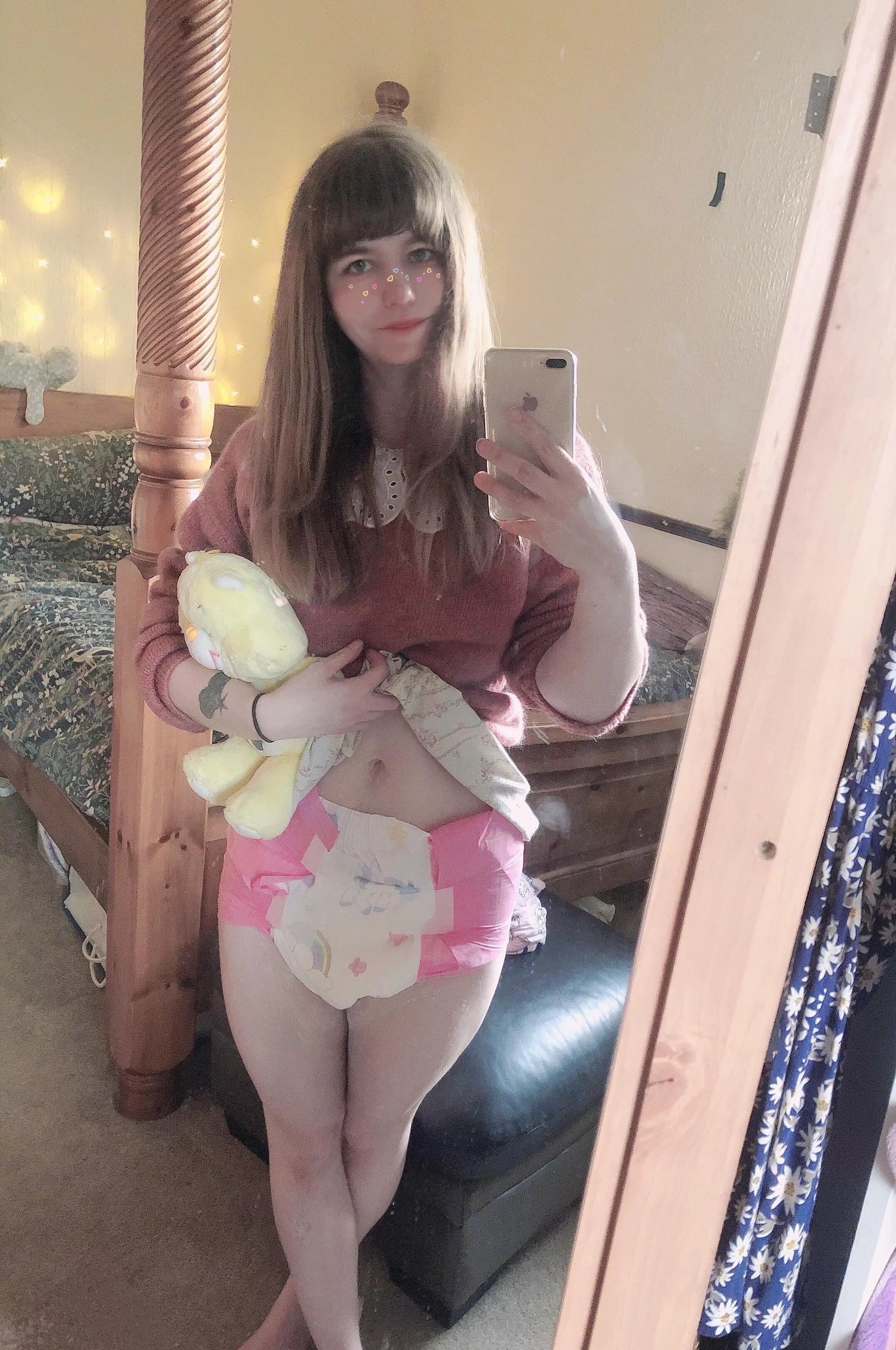 Took a big brave trip into town and all I got was this jumper but I feel very cute in it :)