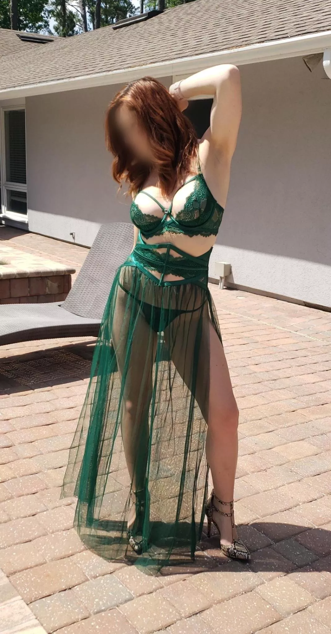 Took advantage o(f) some sun today Took advantage o(f) some sun today