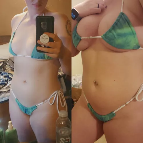 Top went from being too big , to be too small ;) [f]