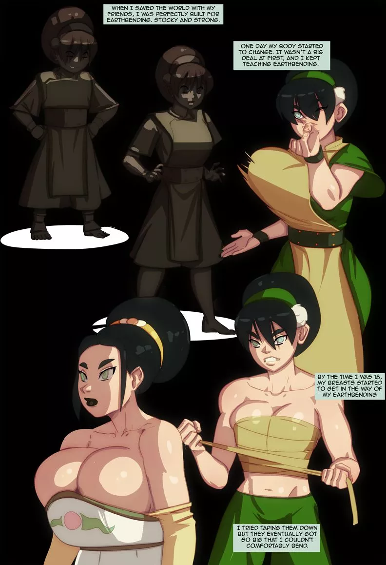 Toph growing up (Morganagod) Toph growing up (Morganagod)