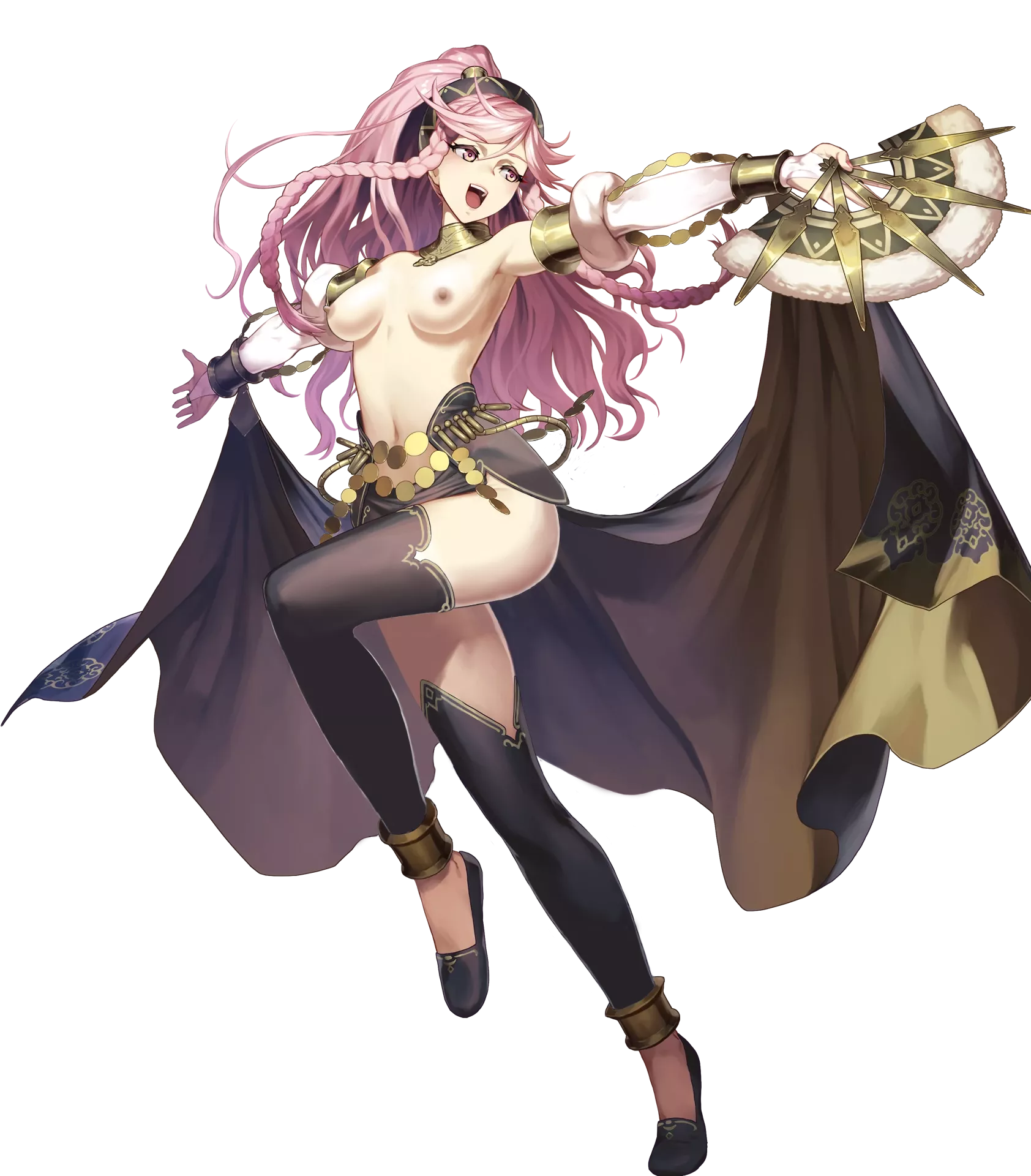 Topless Olivia! Topless Olivia!