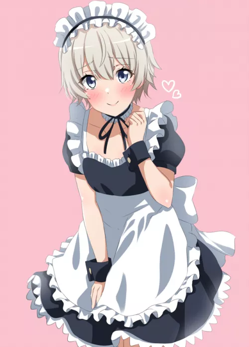 Totsuka Saika maid outfit