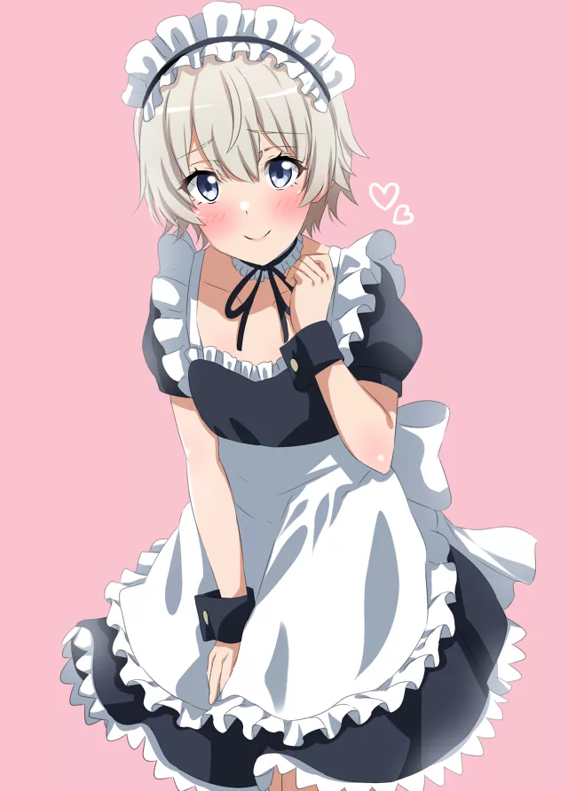 Totsuka Saika maid outfit