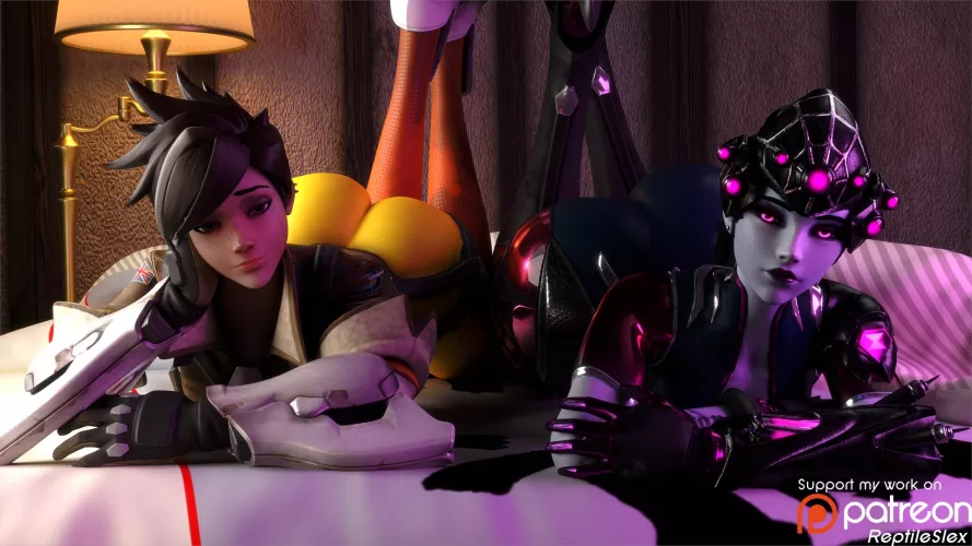 Tracer & Widowmaker (AlenAbyss) [Overwatch]