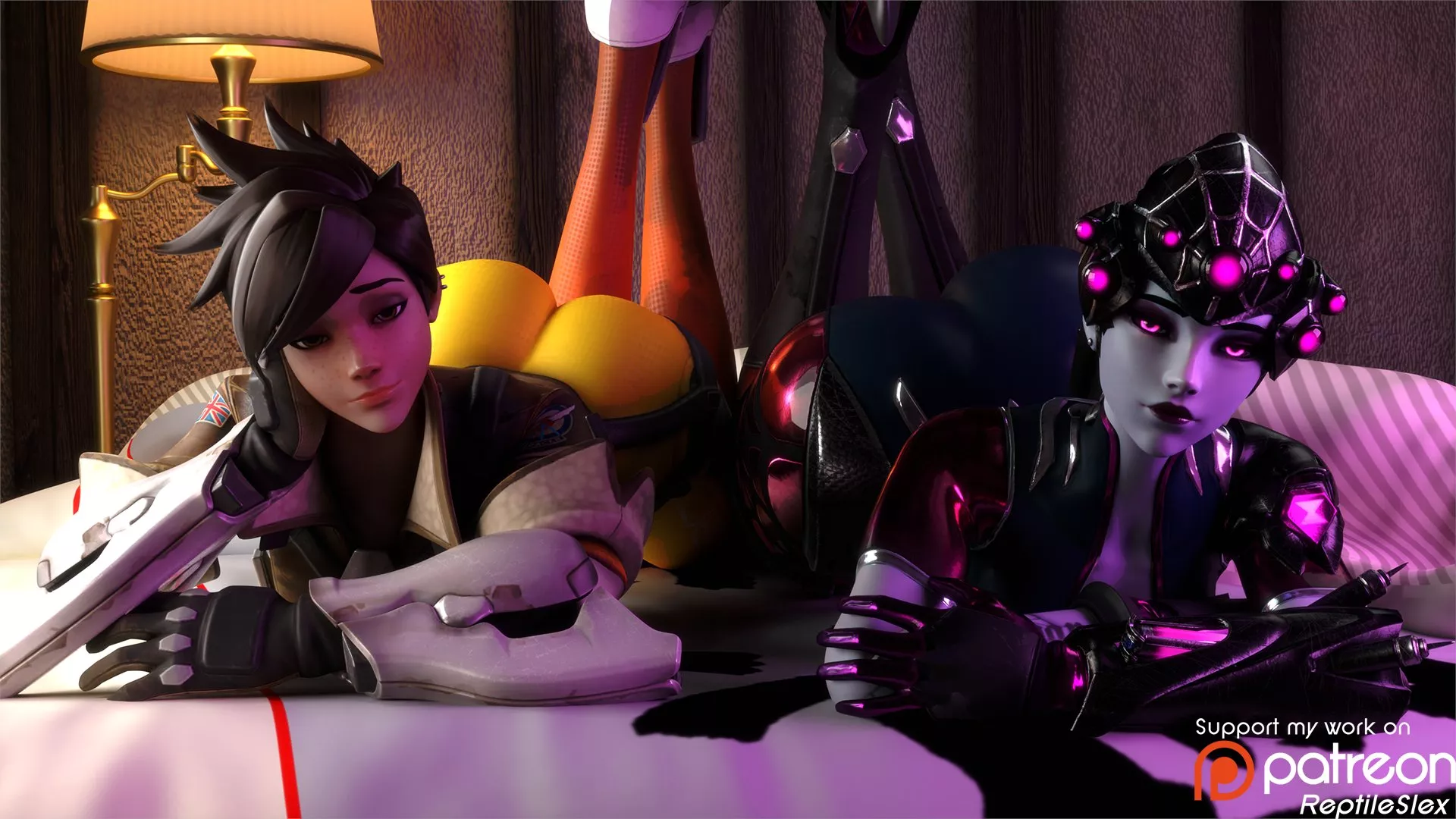 Tracer & Widowmaker (AlenAbyss) [Overwatch]