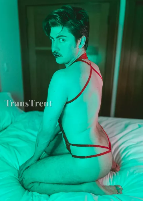 TransMan in Lingerie