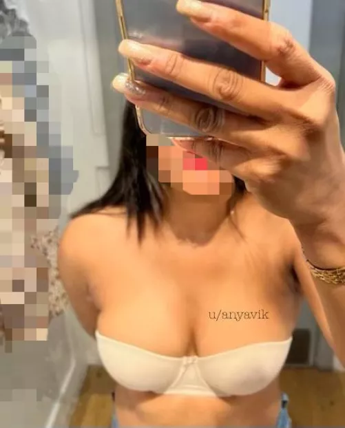 Trial rooms should allow couples together! Until then , here’s something for you [F]