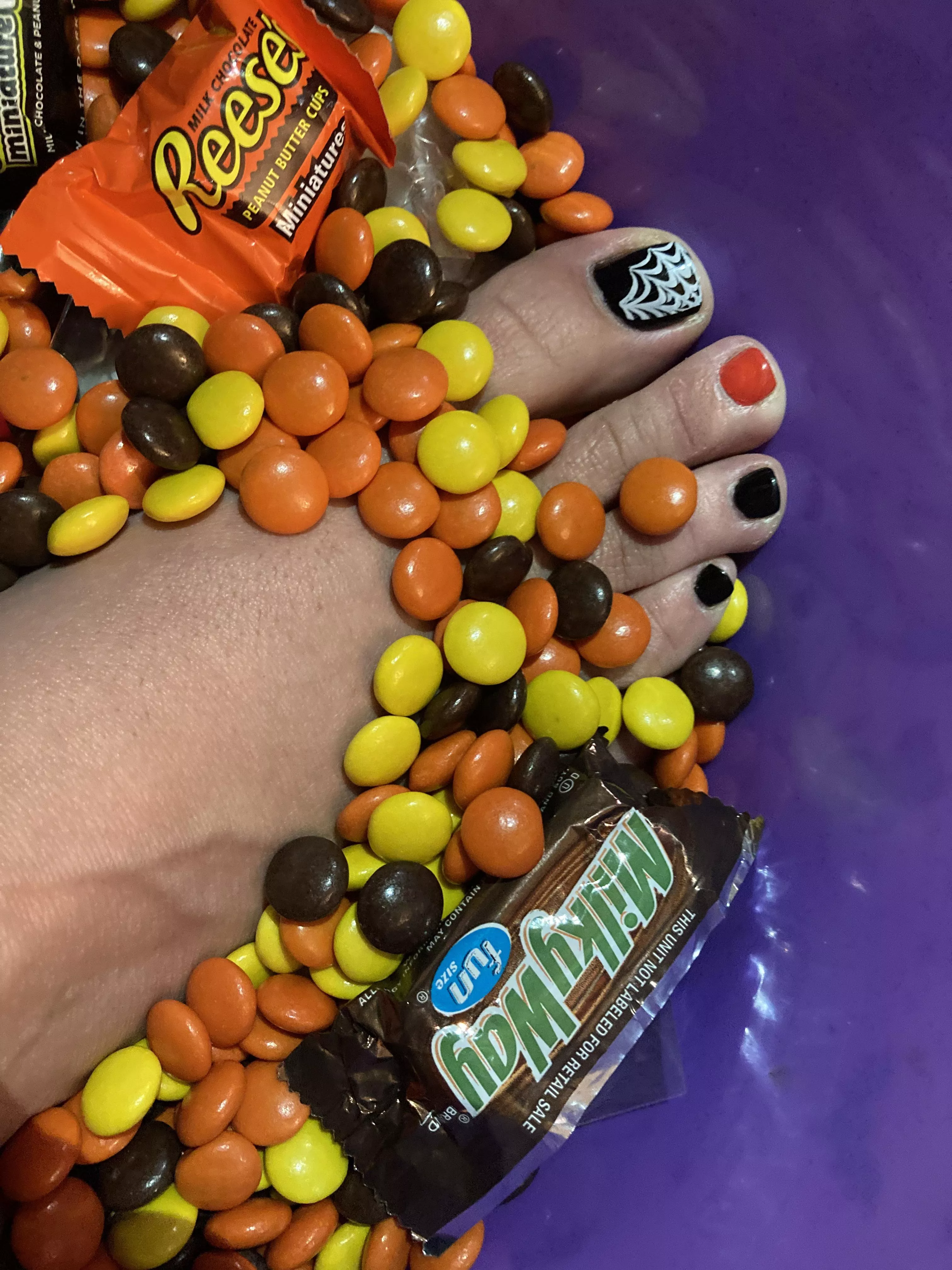 Trick or treat ๐ Smell my feet Trick or treat ๐ Smell my feet