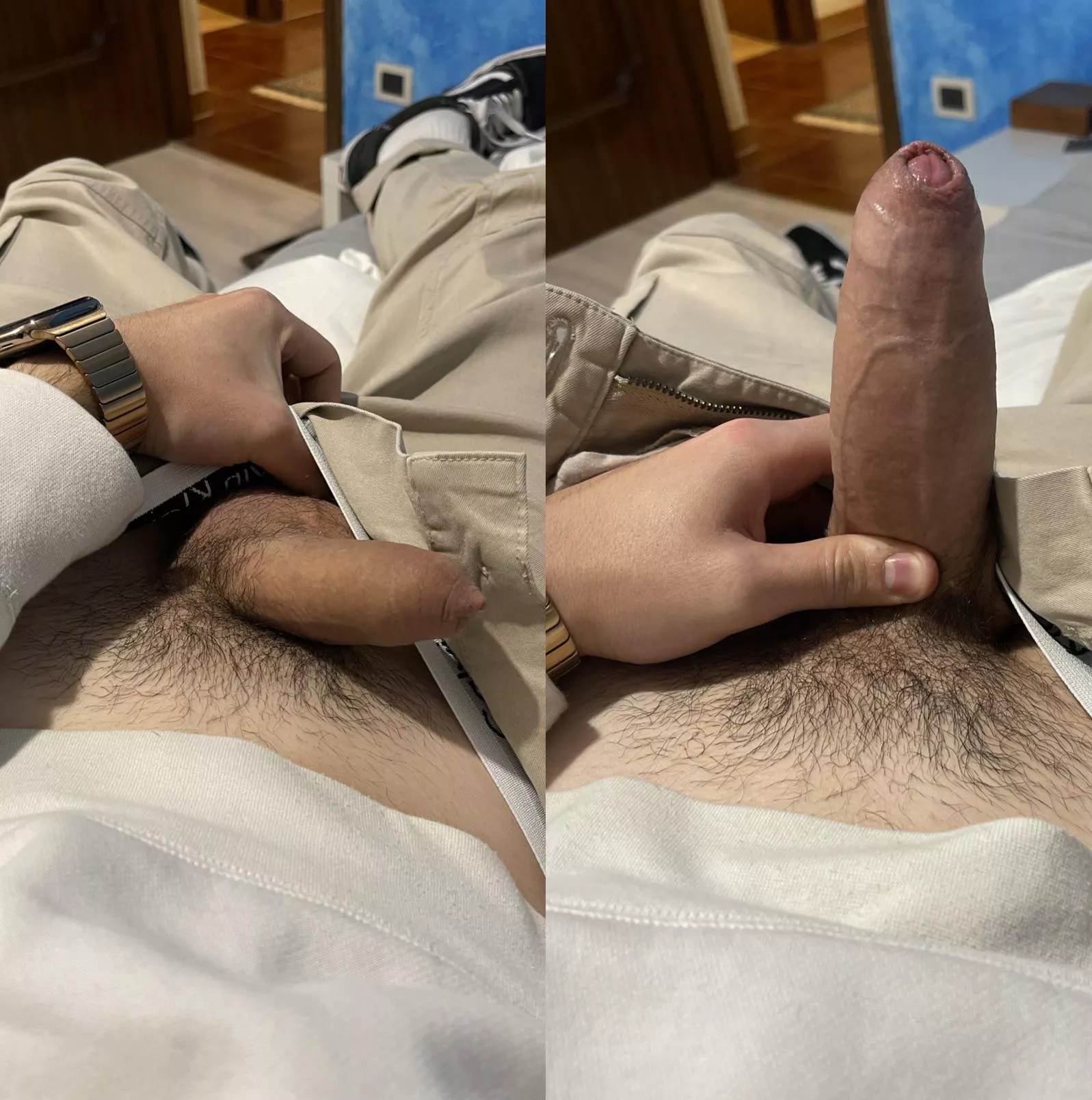 Tried my best not getting hard while taking the soft pic. But still not 100% soft. Tried my best not getting hard while taking the soft pic. But still not 100% soft.