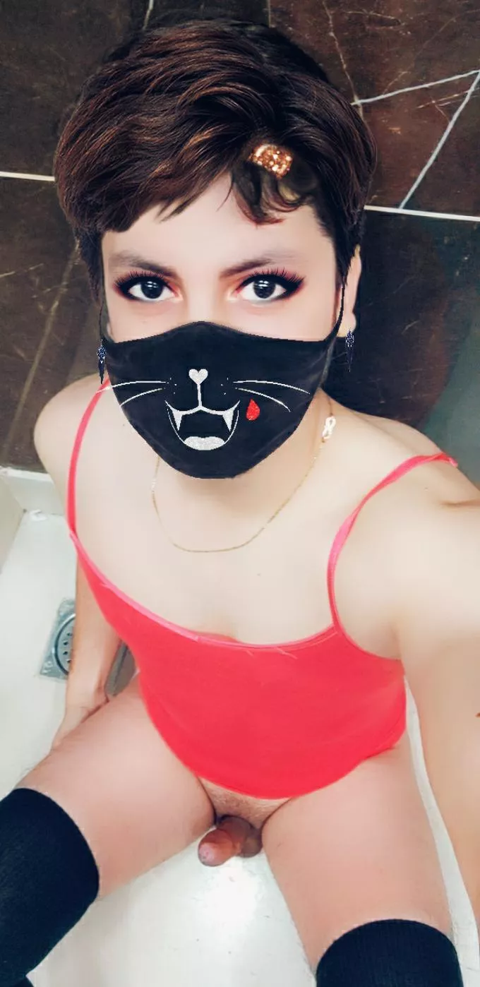 Tried to dress up a little 😅 the excitement is apparent 😉🍆👄