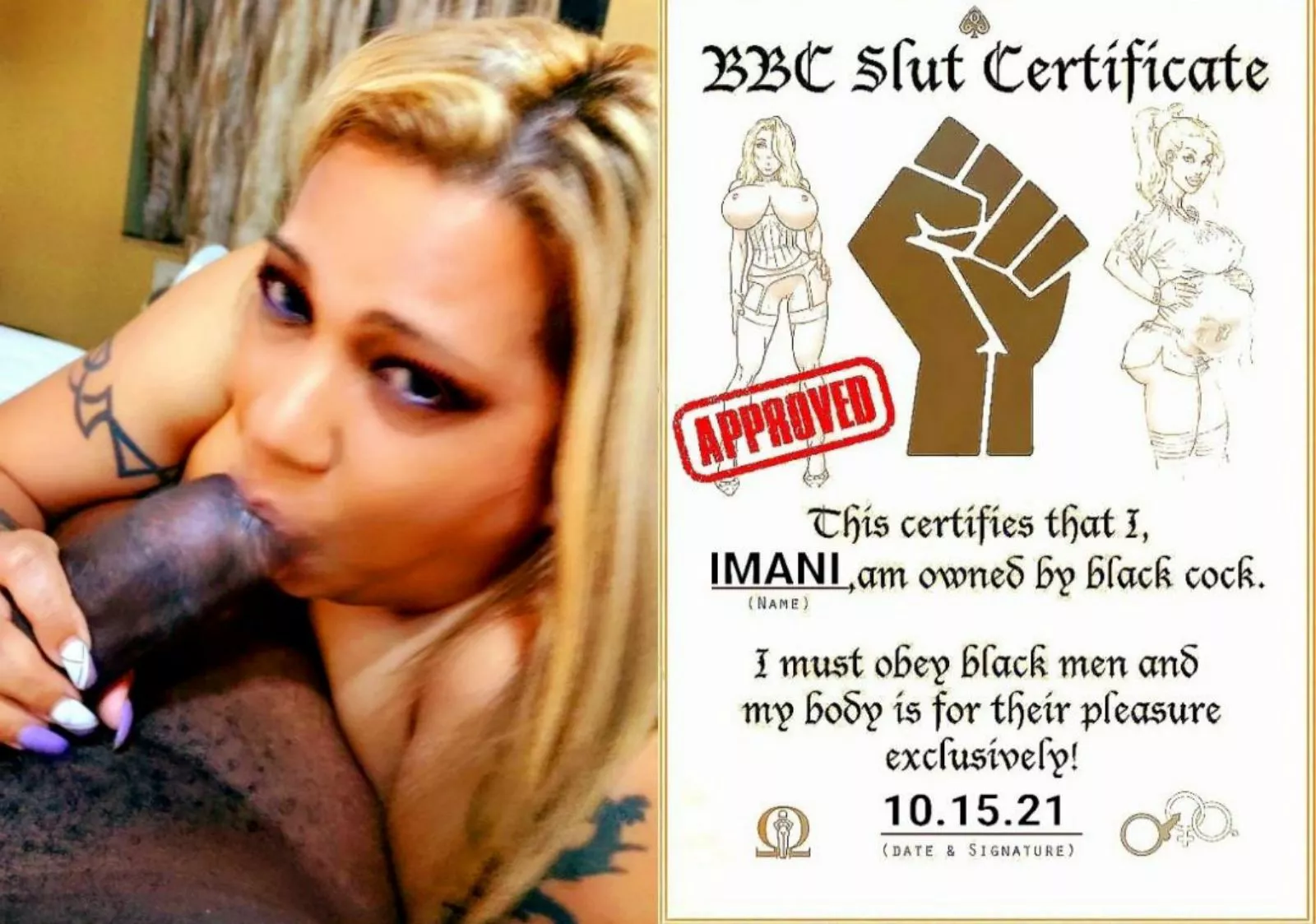 Just your average bbc slut