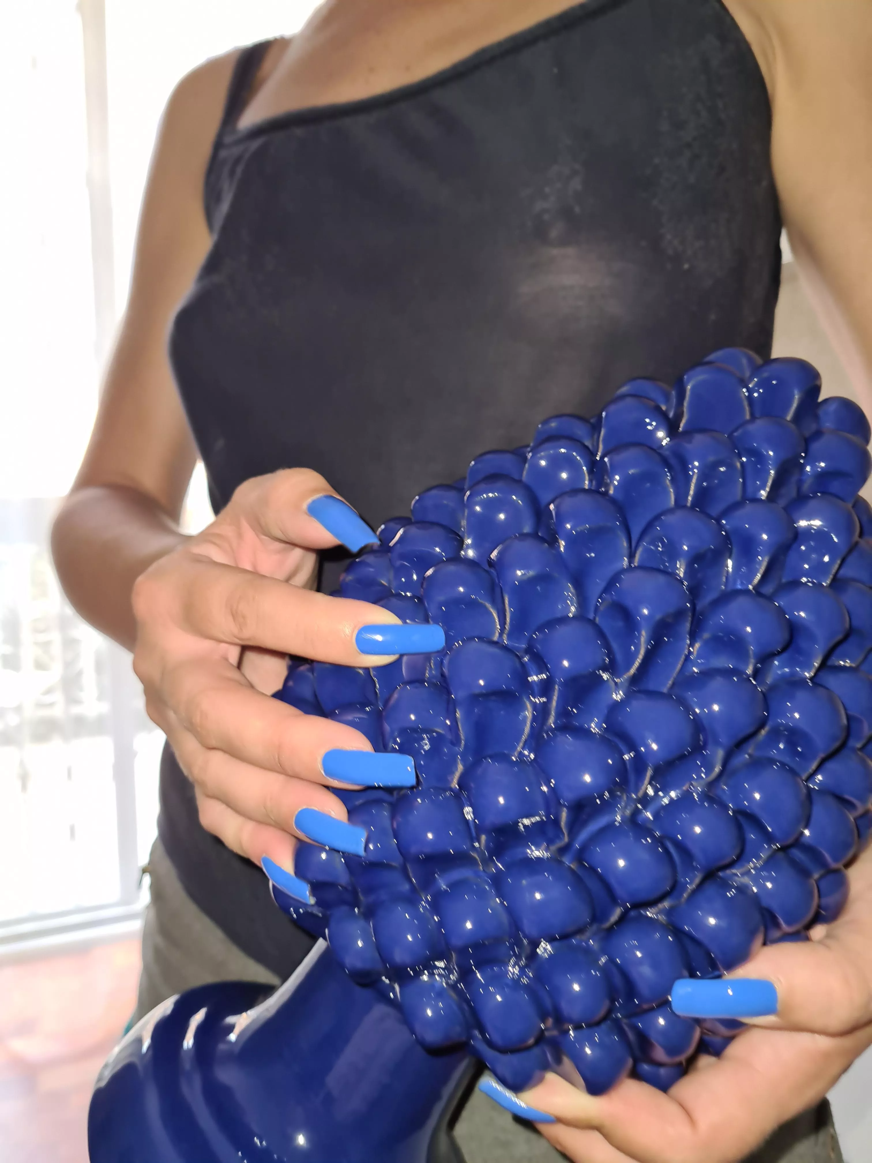 True blue on my fetish True blue on my fetish