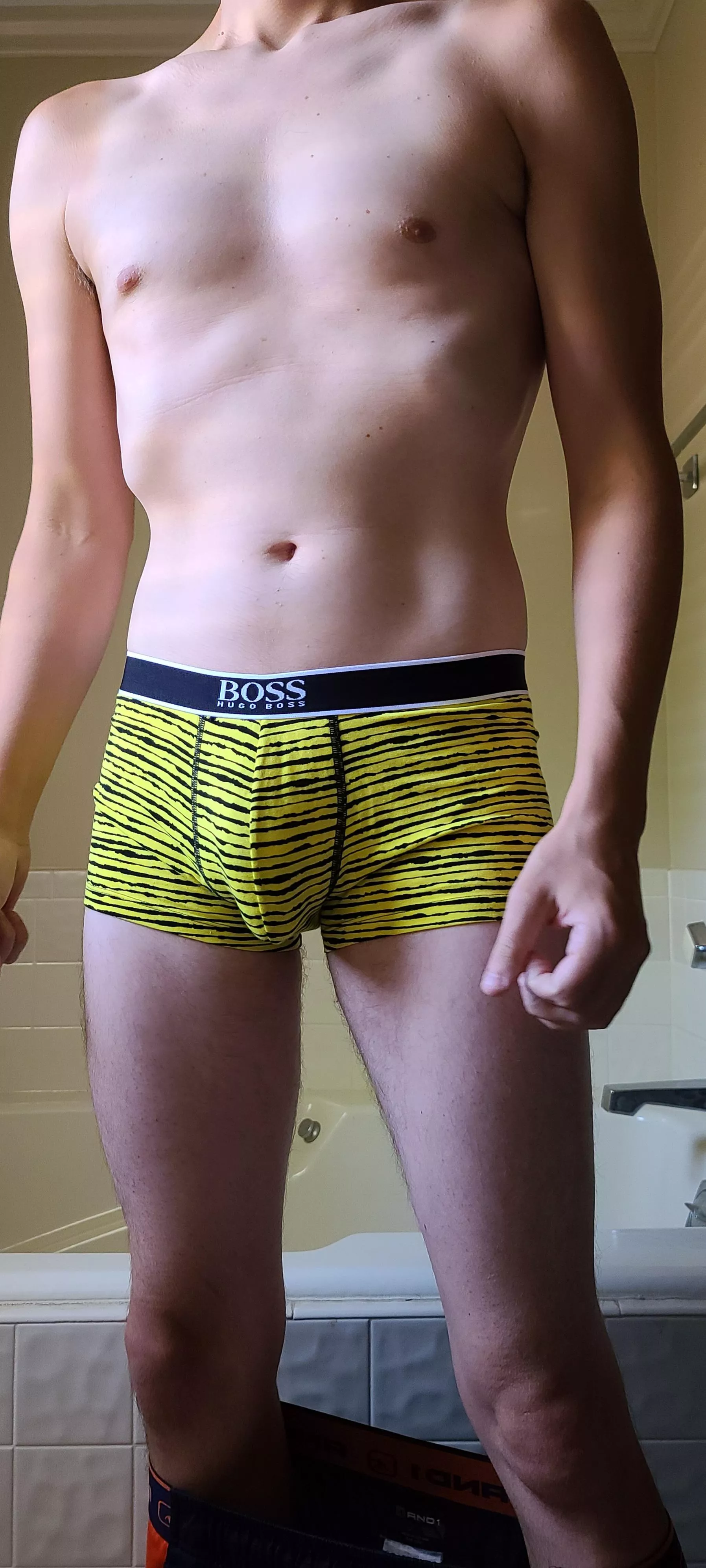 Trunks just aren't as sexy Trunks just aren't as sexy