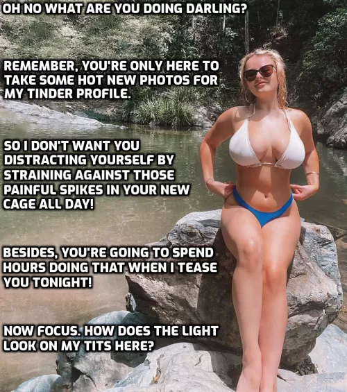 Try not to distract yourself.