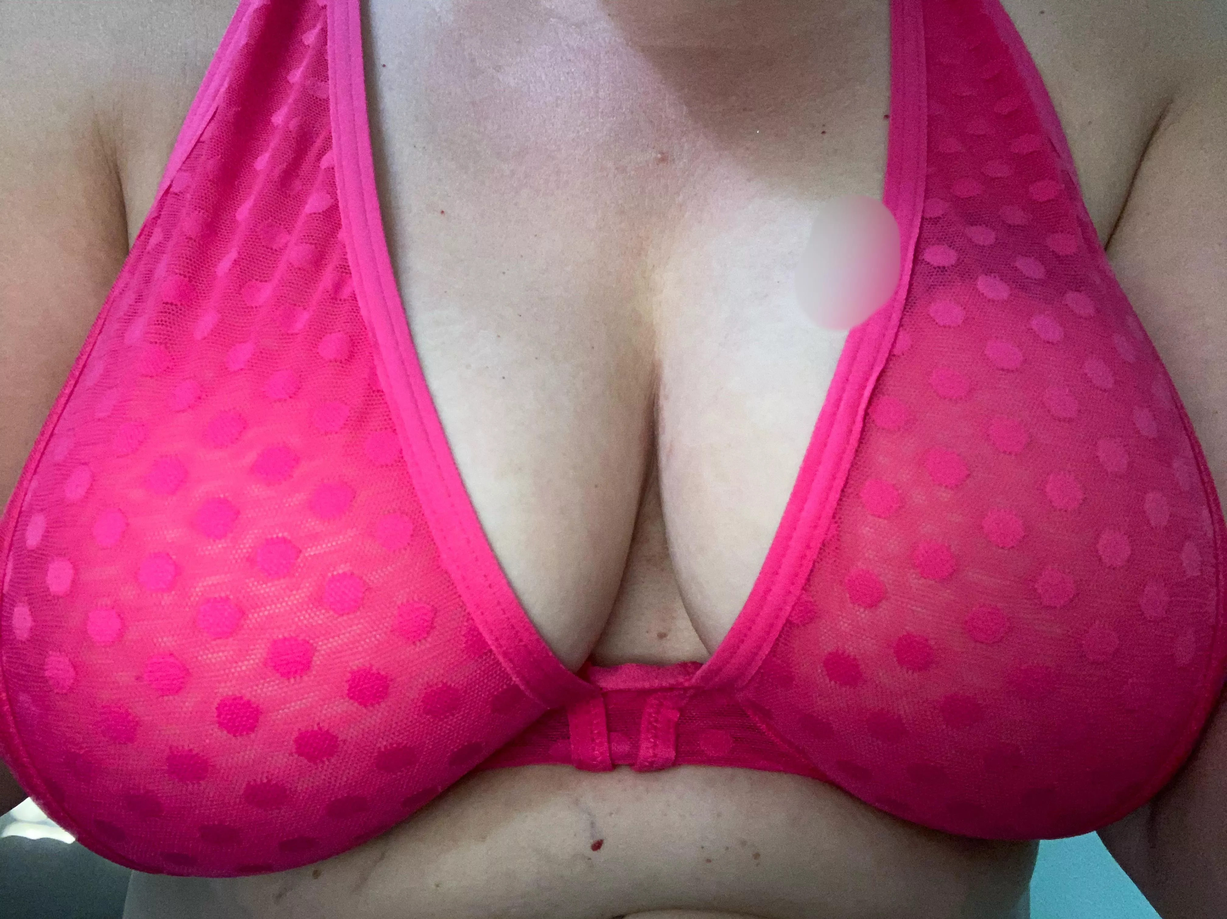 Trying on New bra Trying on New bra
