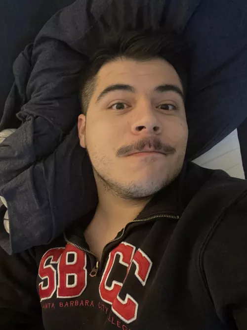 Trying out my best “gay smile” lol