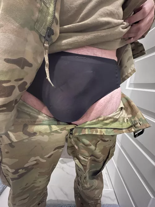 Trying out some new undies.