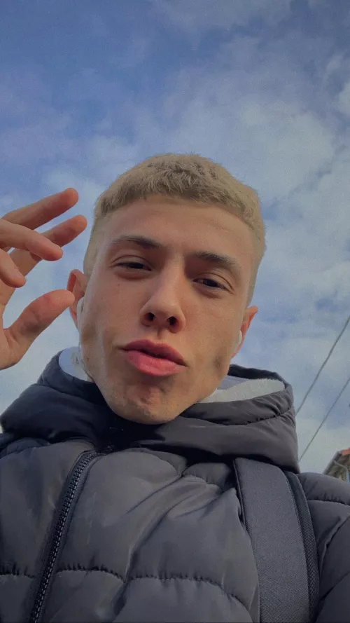 trying the blonde look trying the blonde look