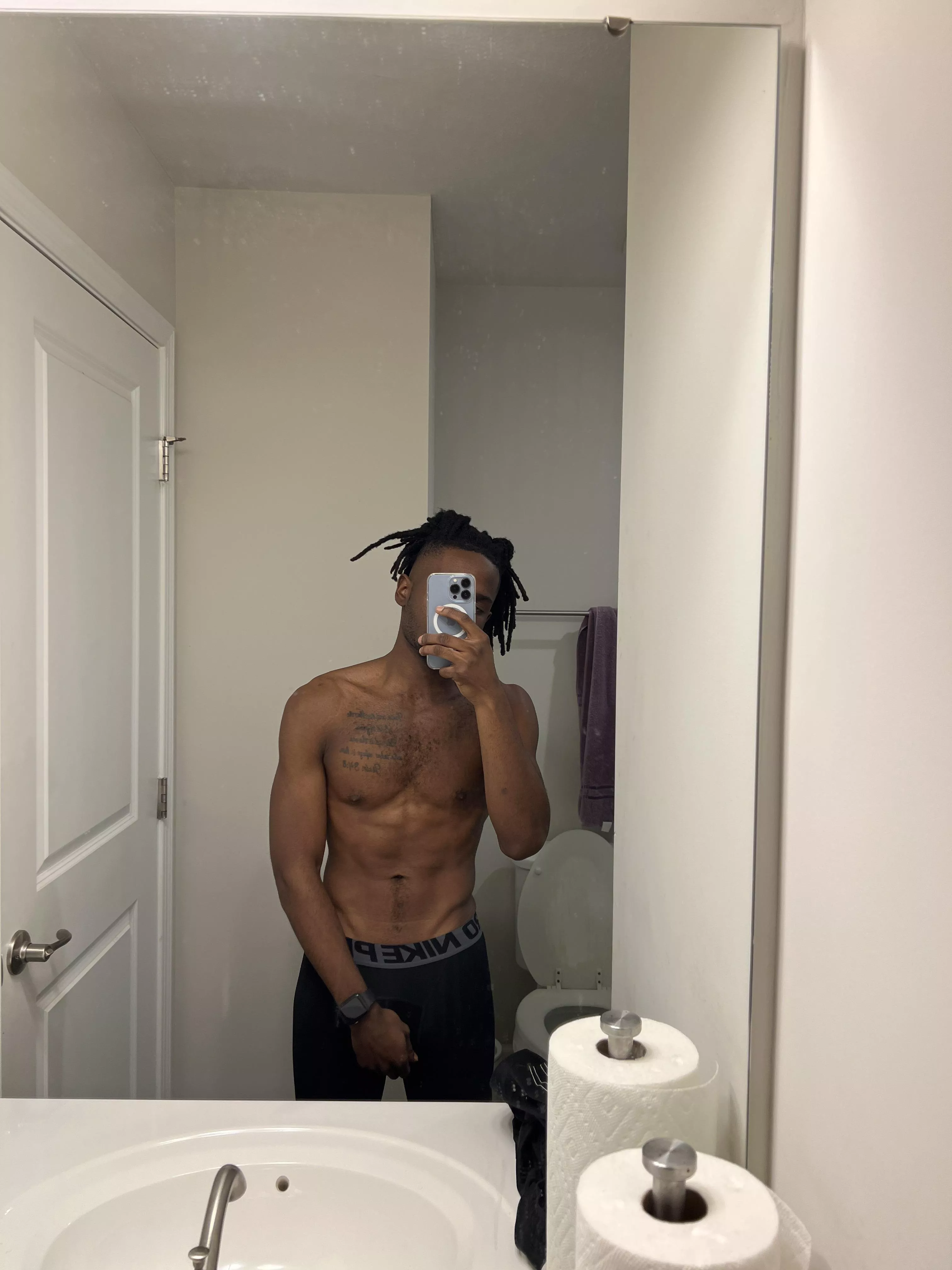 trying to get my abs back lol