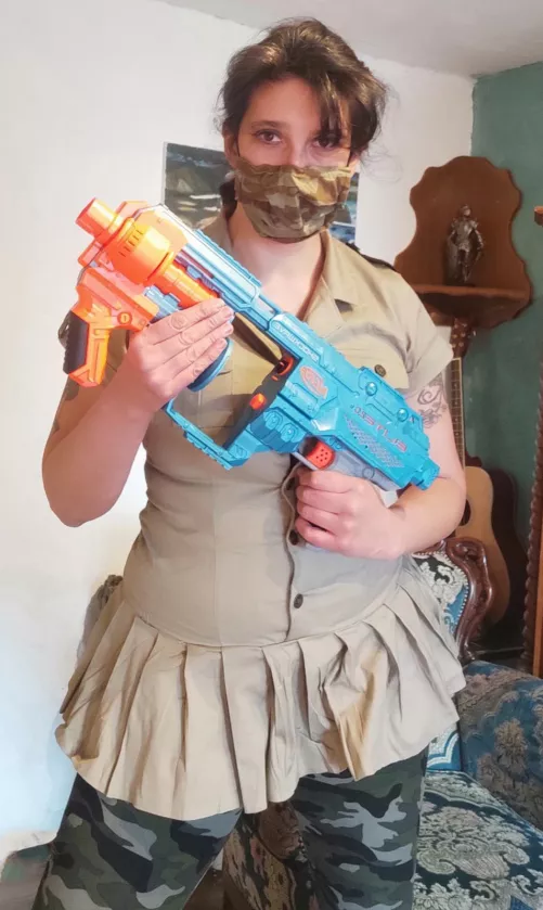 Trying to look evil Trying to look evil