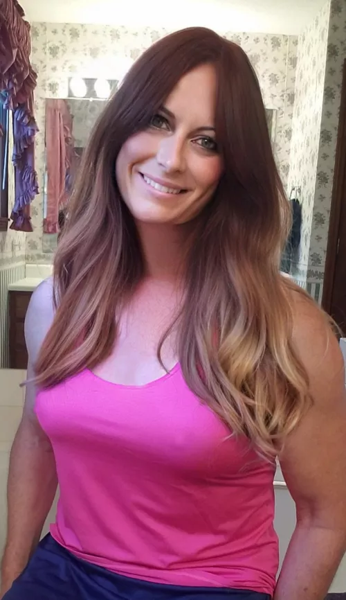 Trying to look pretty