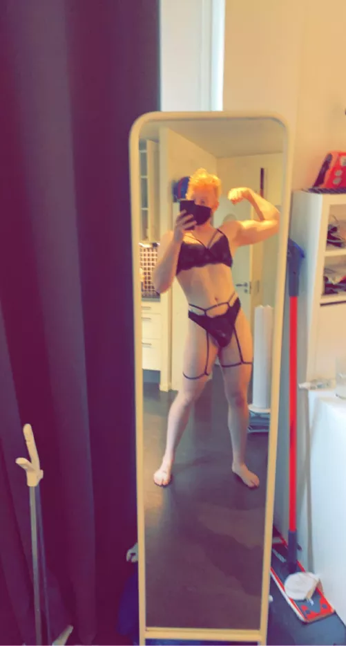 Trying to look strong ๐ช๐ป