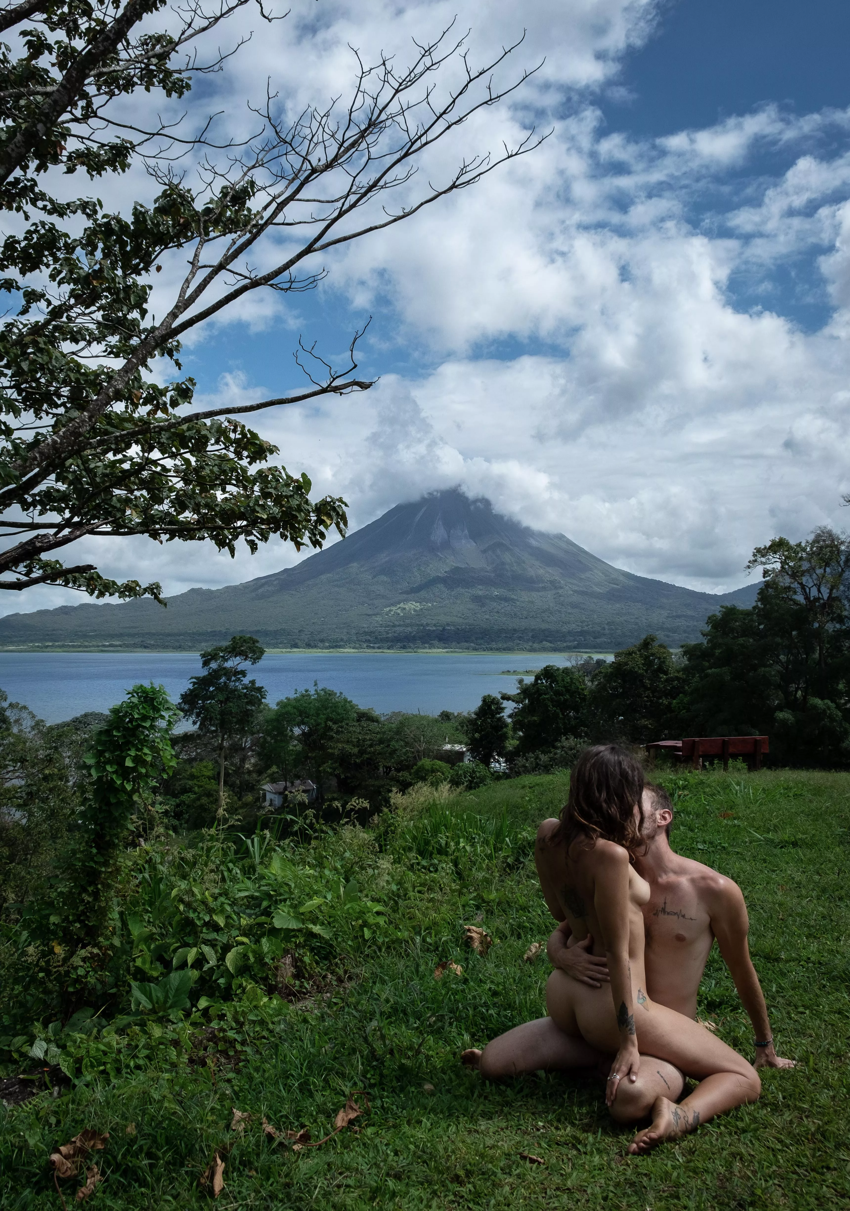 Trying to make him erupt 🌋😋