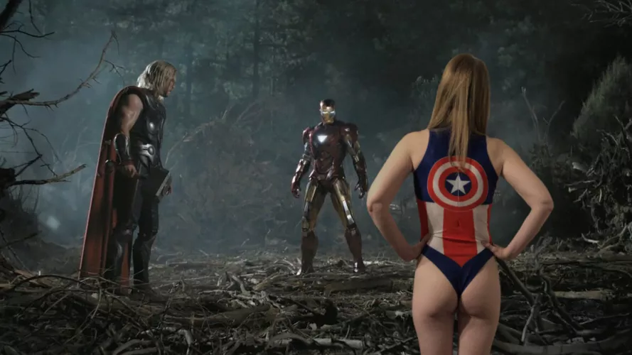 Trying to stop the boys fighting (America's ass by ThisGirl_20)