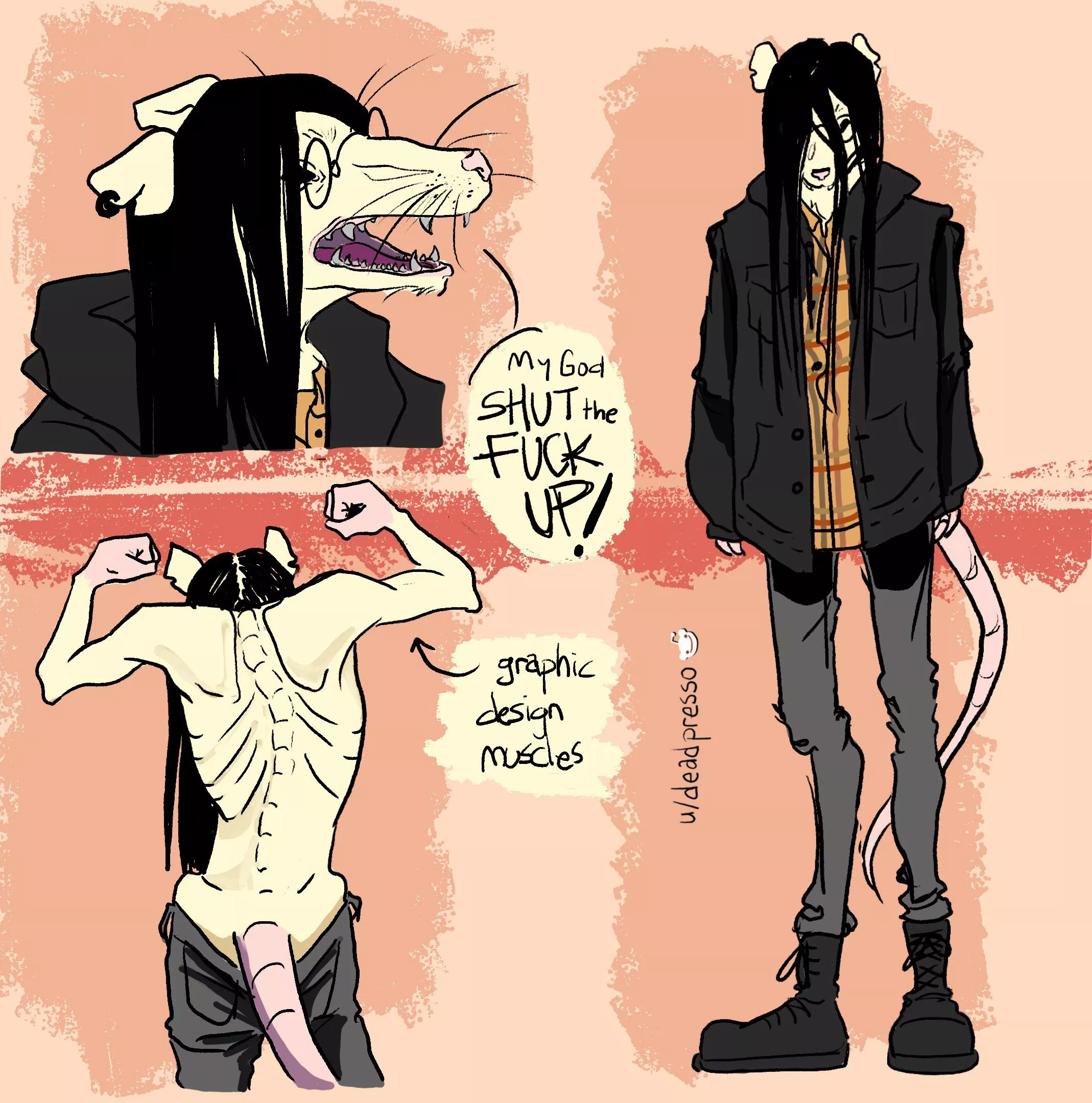 Trying to tap into the furry market with my art. Any comments on my first fursona design ?