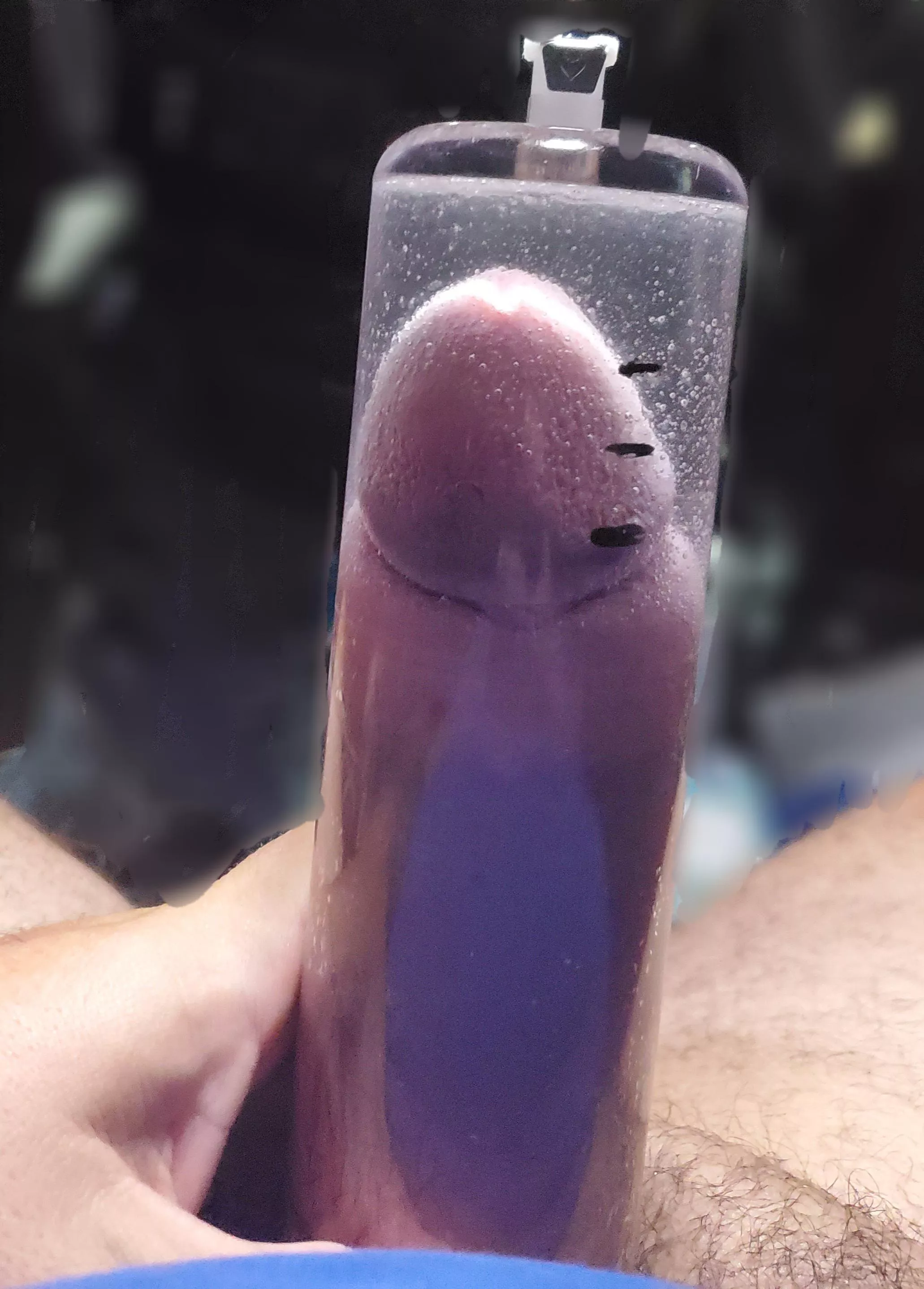 Trying to touch the end of this tube. Trying to touch the end of this tube.