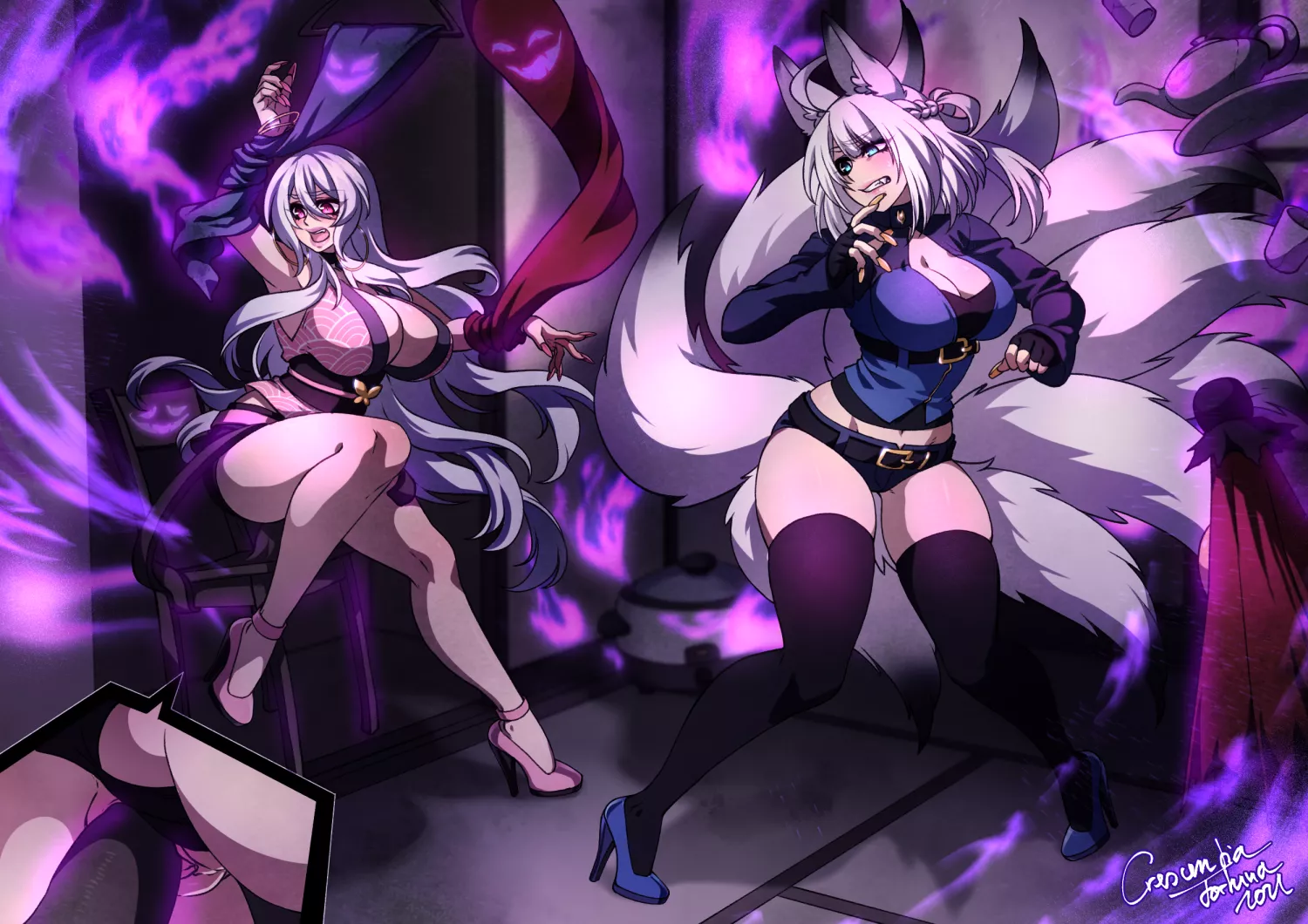 Tsukumogami troubles [by Crescentia Fortuna]