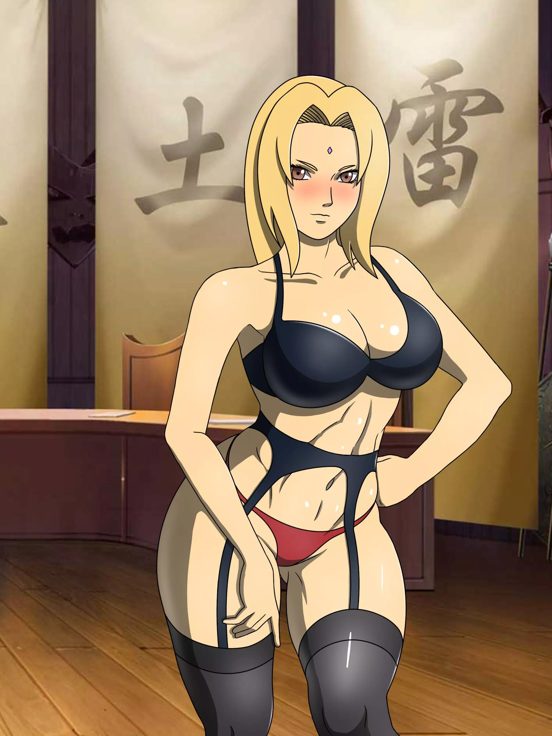 Tsunade's tight body