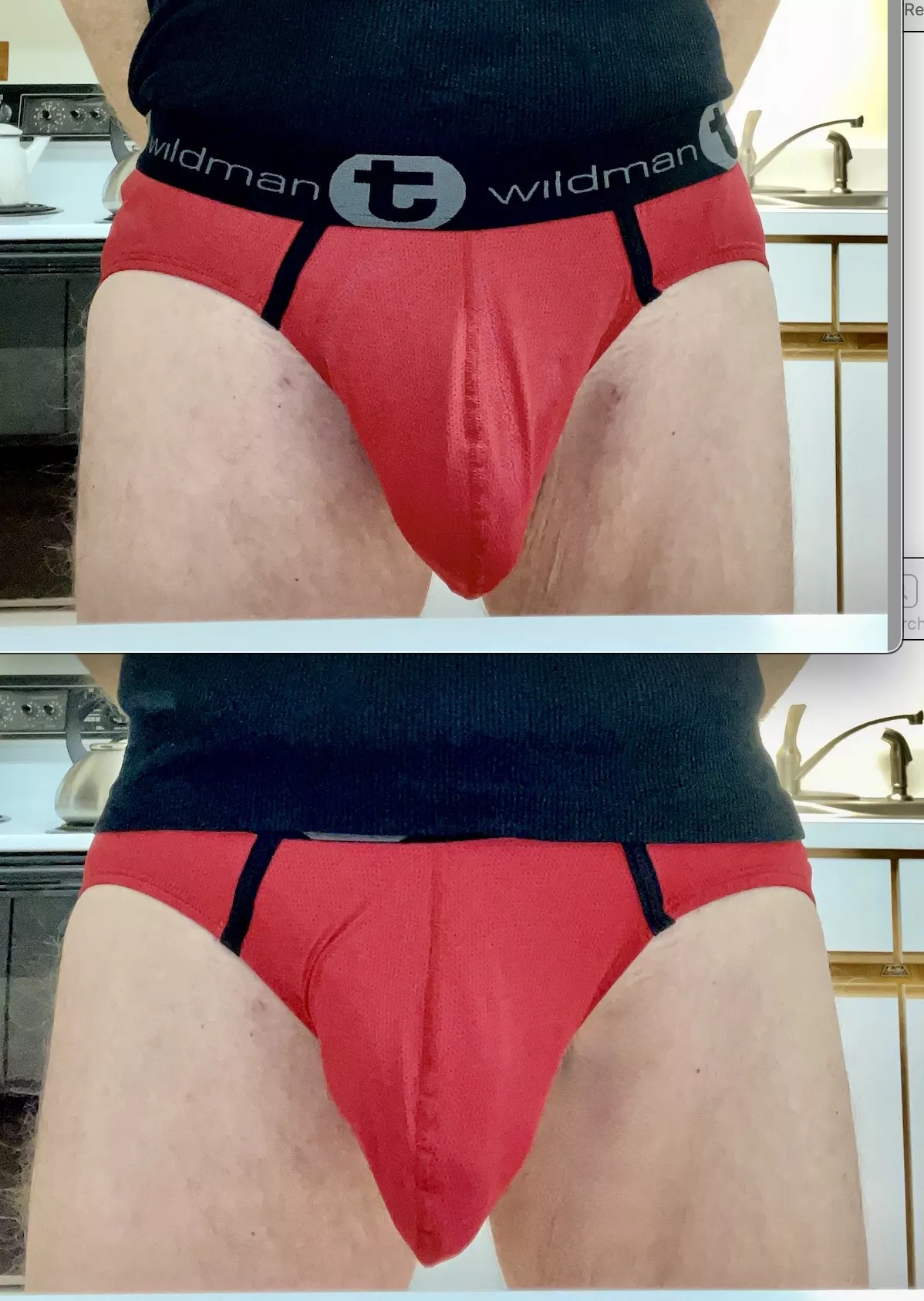 Tucked Or Untucked? WildmanT Big Boy Pouch Briefs