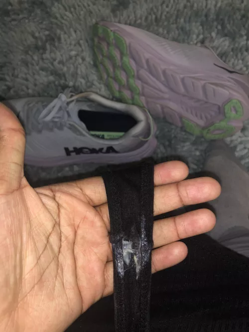 โtwas a sweaty (& creamy) morning run๐ฆ