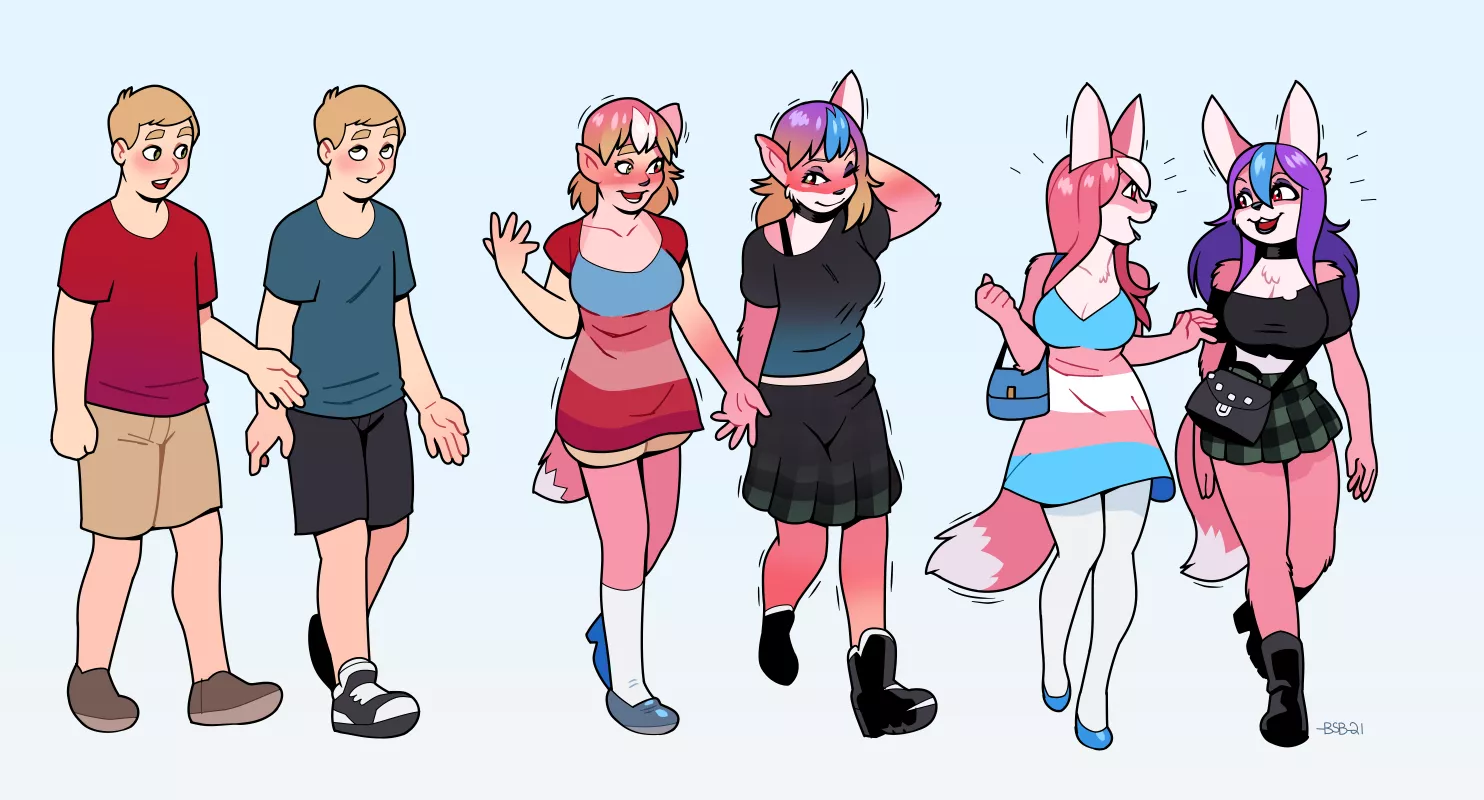 Twin Pride by Blackshirtboy (Furry, TGTF) Twin Pride by Blackshirtboy (Furry, TGTF)