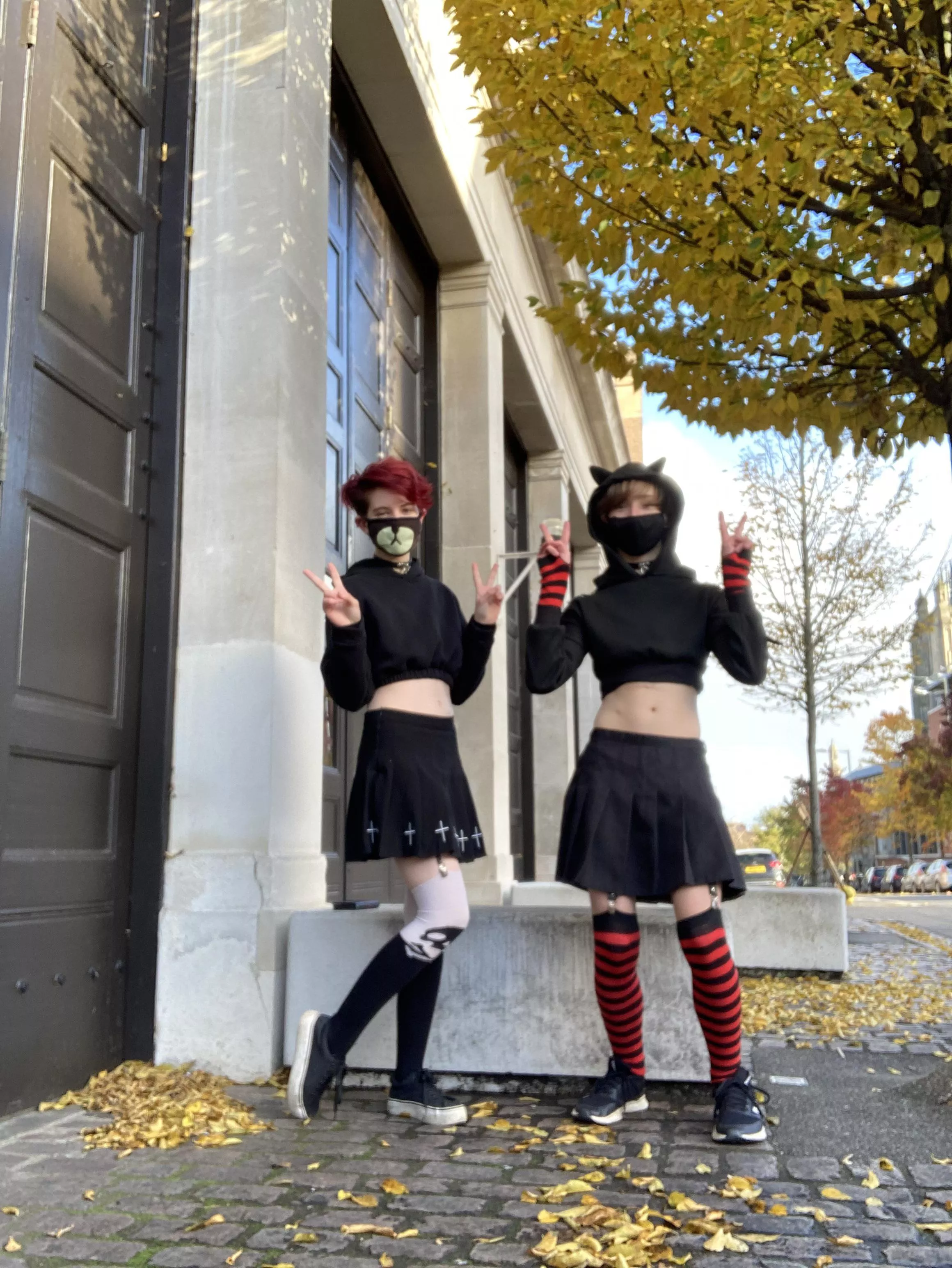 Two femboys, finally having the guts to go out Two femboys, finally having the guts to go out