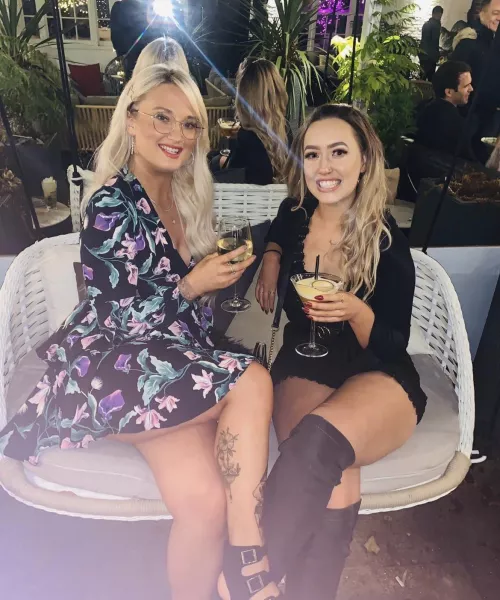 Two local girls