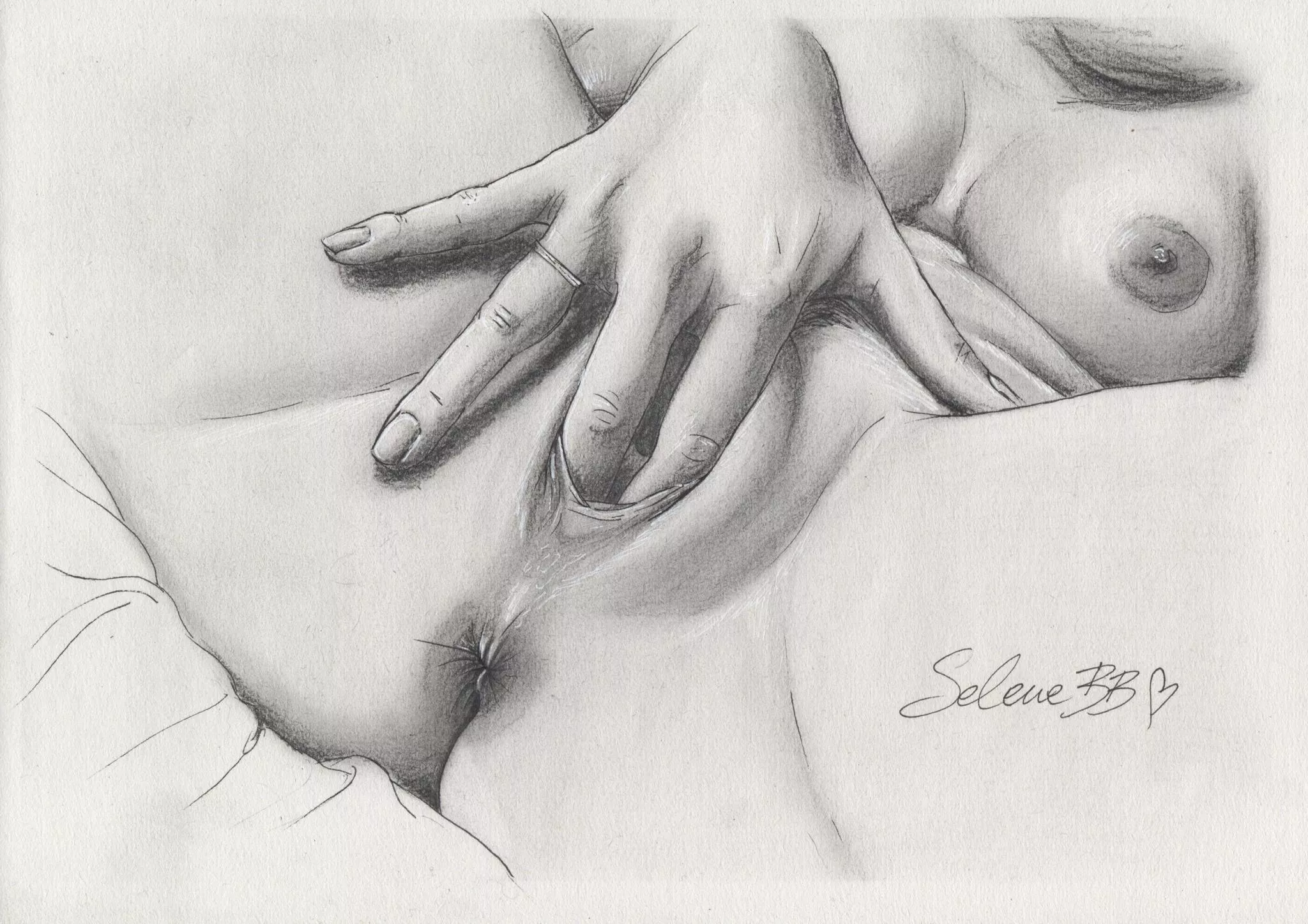 two of my favourite things, drawing and fingering myself two of my favourite things, drawing and fingering myself